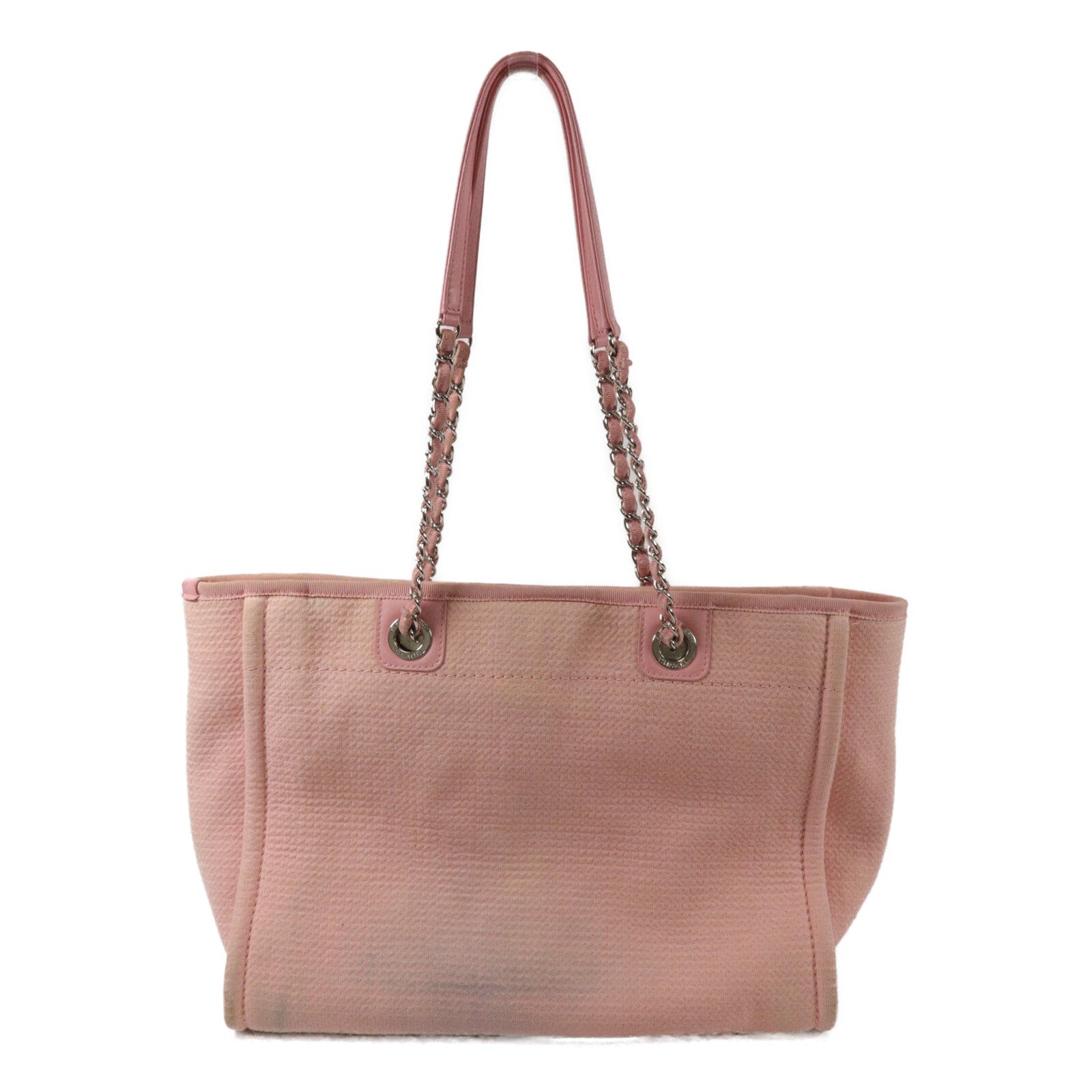 CHANEL 帆布Deauville Tote Small手挽袋