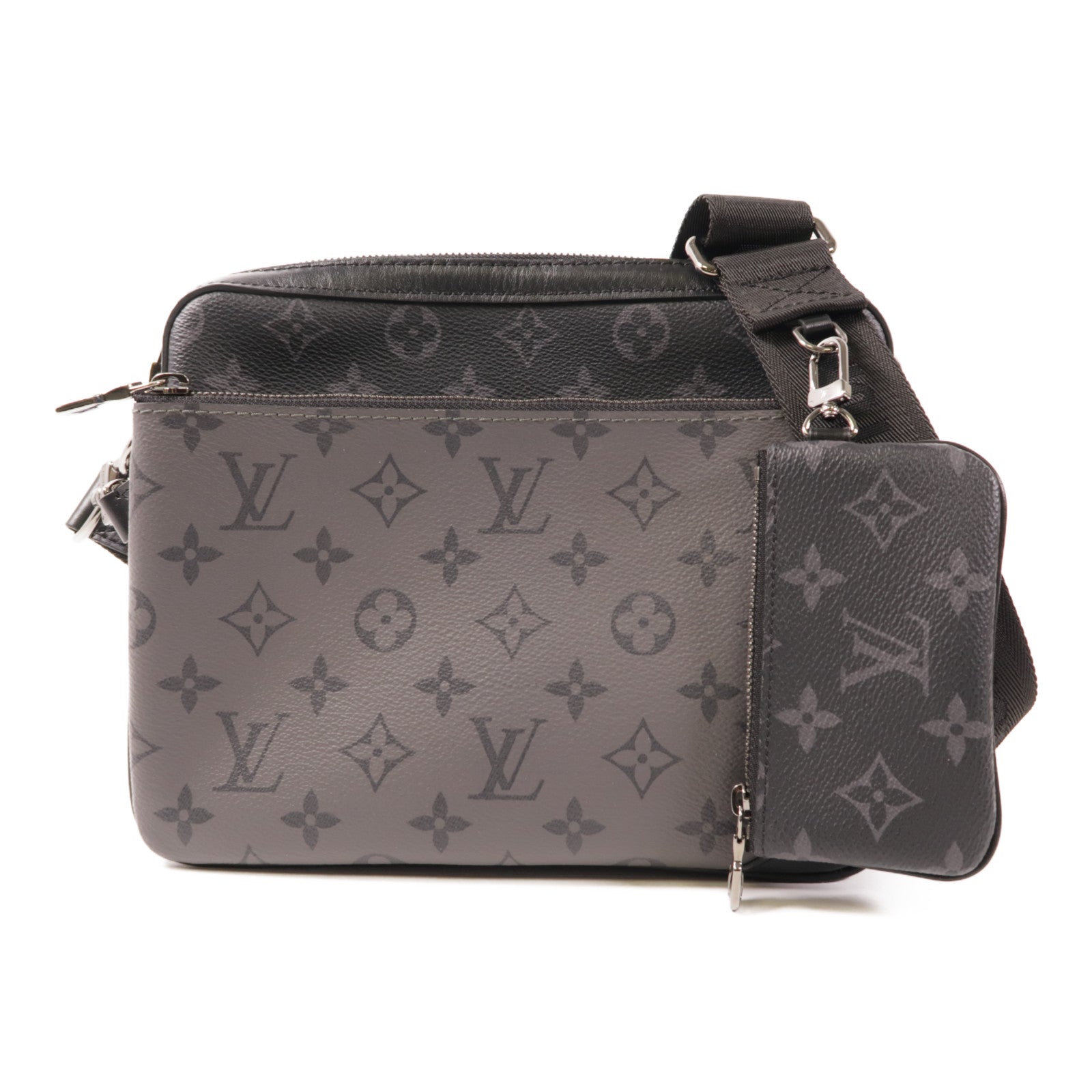 LOUIS VUITTON LV SHW Trio Messenger Shoulder Bag M69443 Monogram Eclipse Reverse