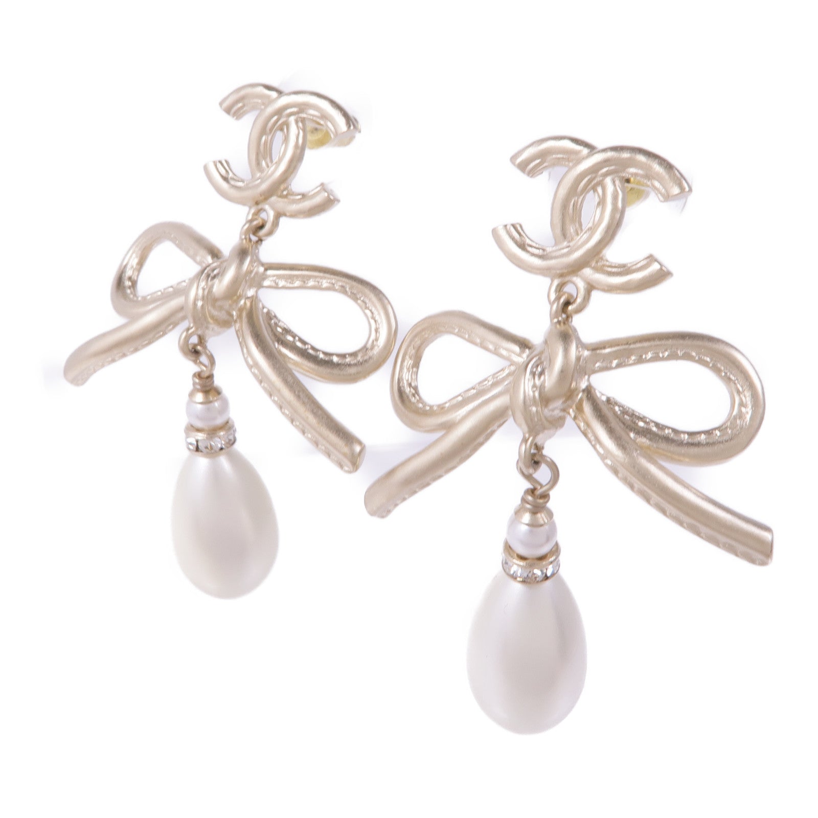 CHANEL PVC/金屬Earrings耳環