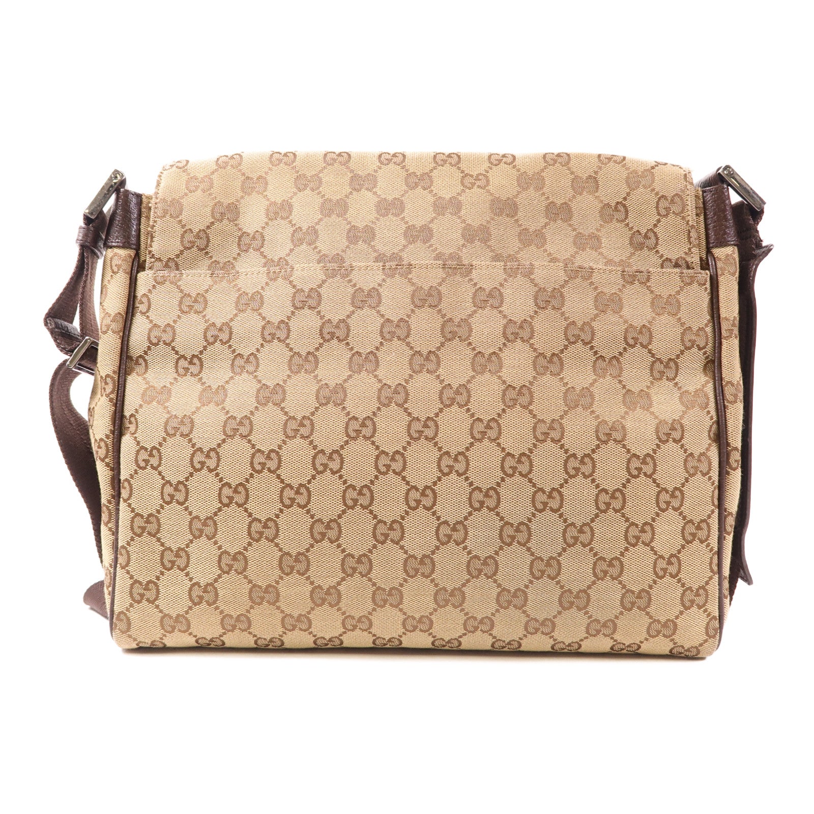 GUCCI GG SHW Shoulder Bag 146236 Canvas Brown