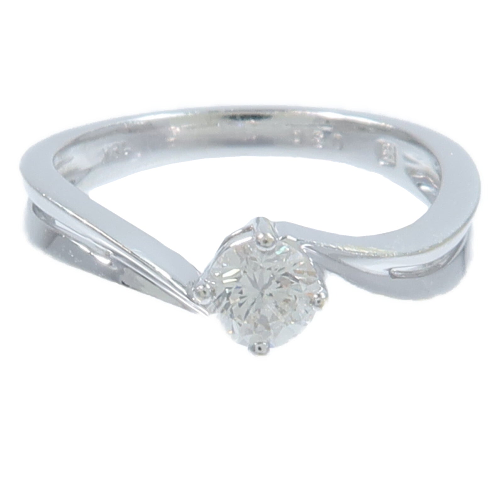 JEWELRY 18K白金Diamond Ring鑽石戒指