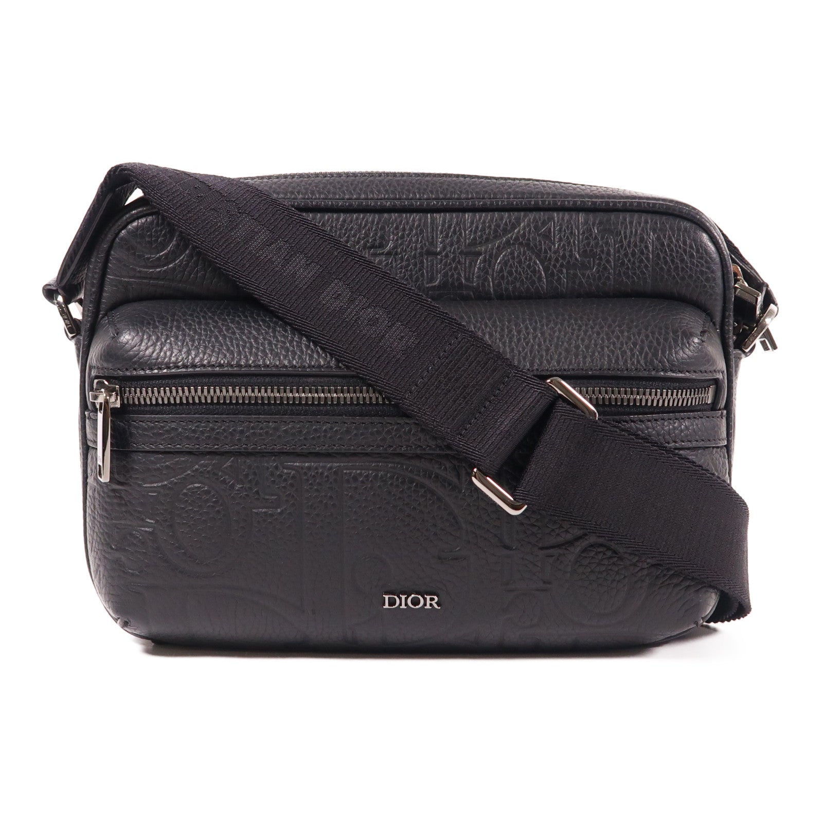 Dior 牛皮皮革Rider 2.0 Messenger M銀扣肩背袋