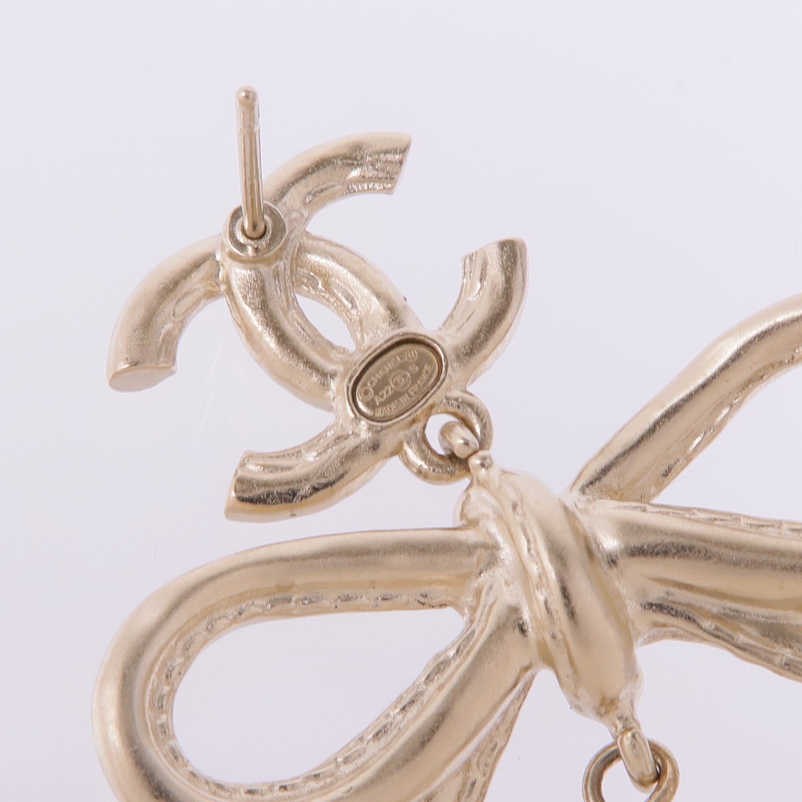 CHANEL PVC/金屬Earrings耳環