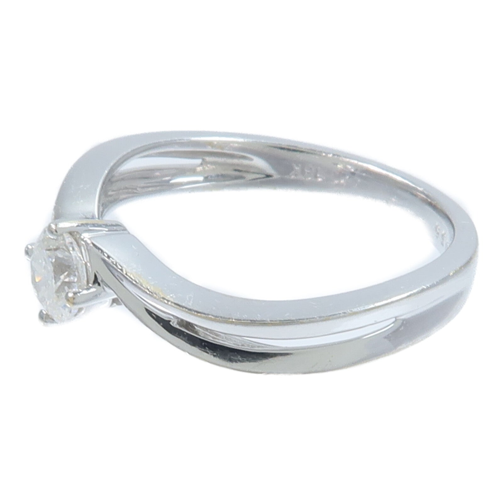 JEWELRY 18K白金Diamond Ring鑽石戒指