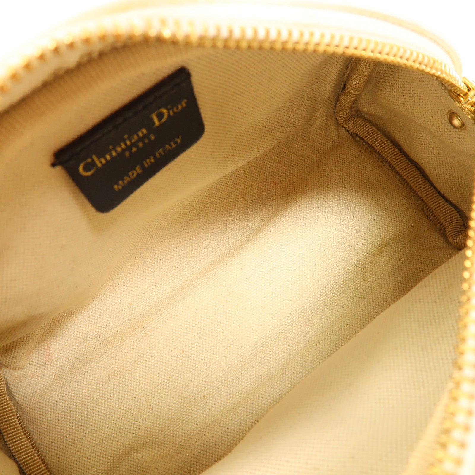 Dior 牛皮皮革Vibe Bowling Small金扣手挽肩背兩用袋