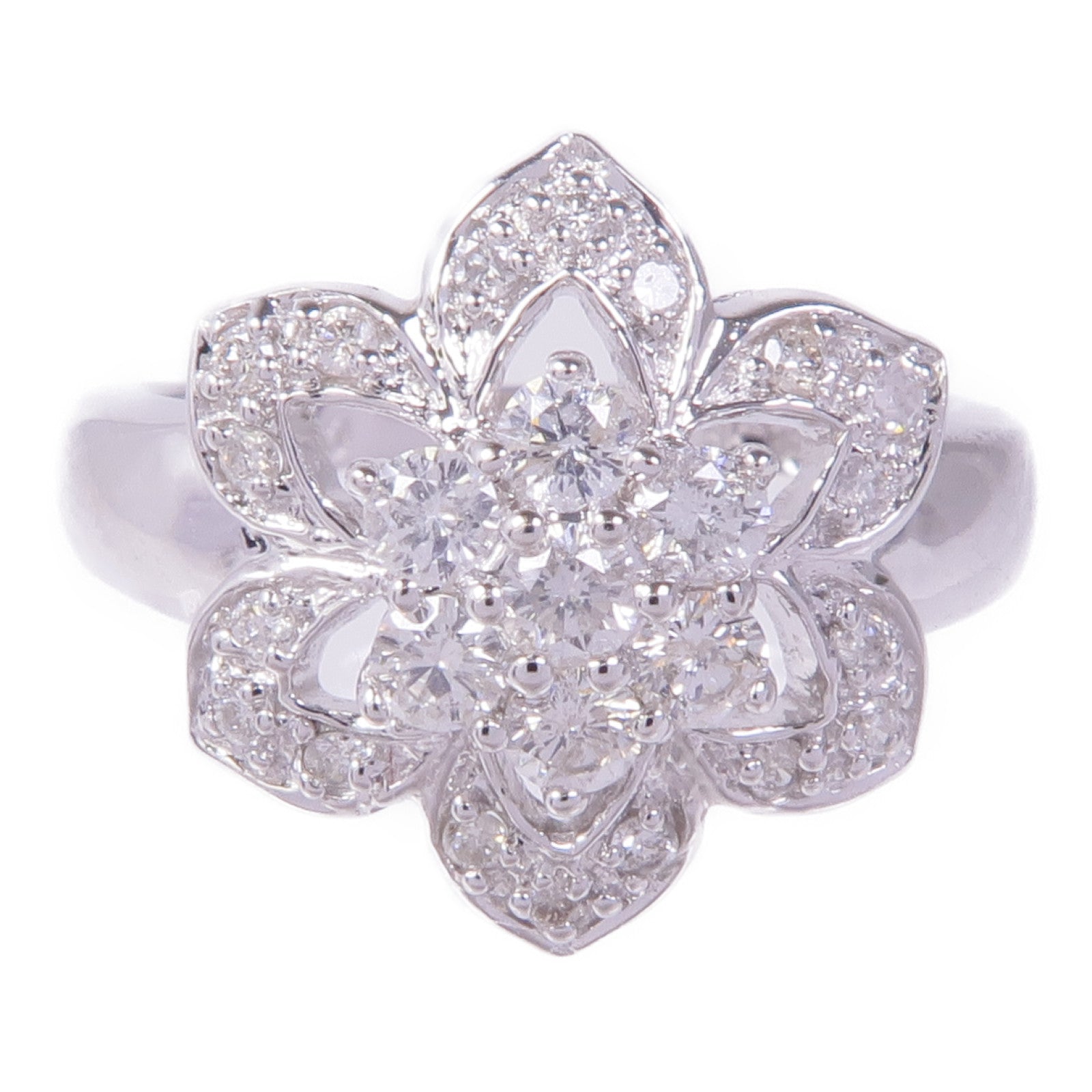 JEWELRY 18K白金Diamond Ring鑽石戒指US#5.5