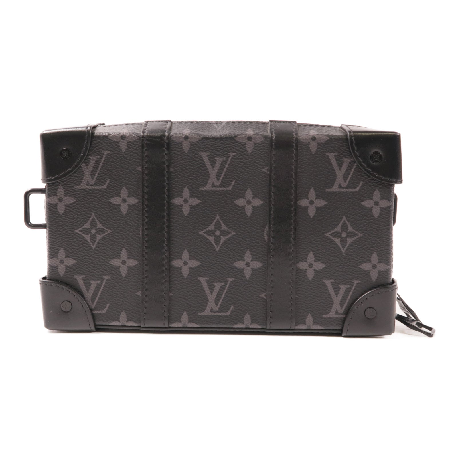 LOUIS VUITTON LV Soft Trunk Wallet Shoulder Bag M69838 Monogram Eclipse Black