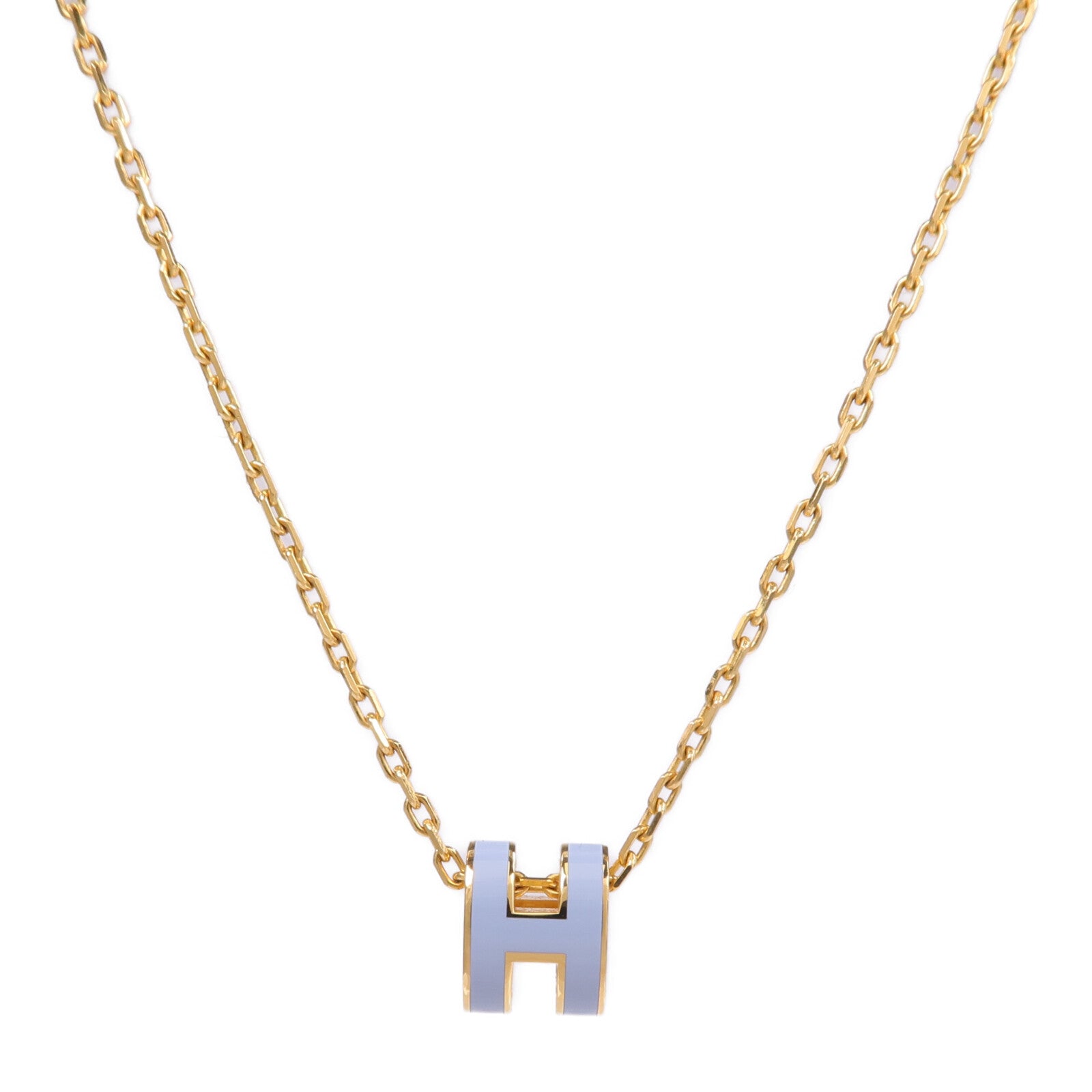 HERMES 金屬Mini Pop H項鍊