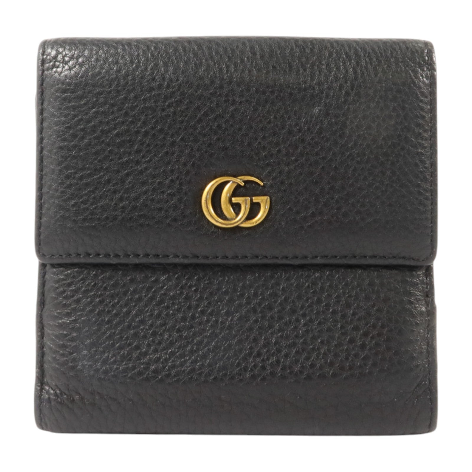 GUCCI 牛皮皮革GG Marmont Card Case Wallet錢包
