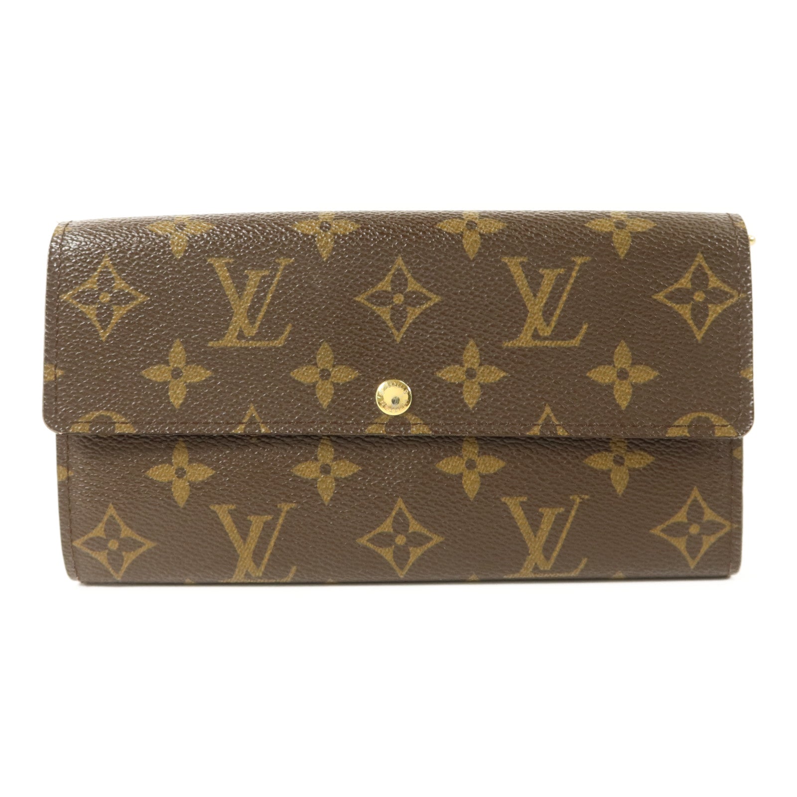 LOUIS VUITTON Monogram Sarah Wallet長錢包