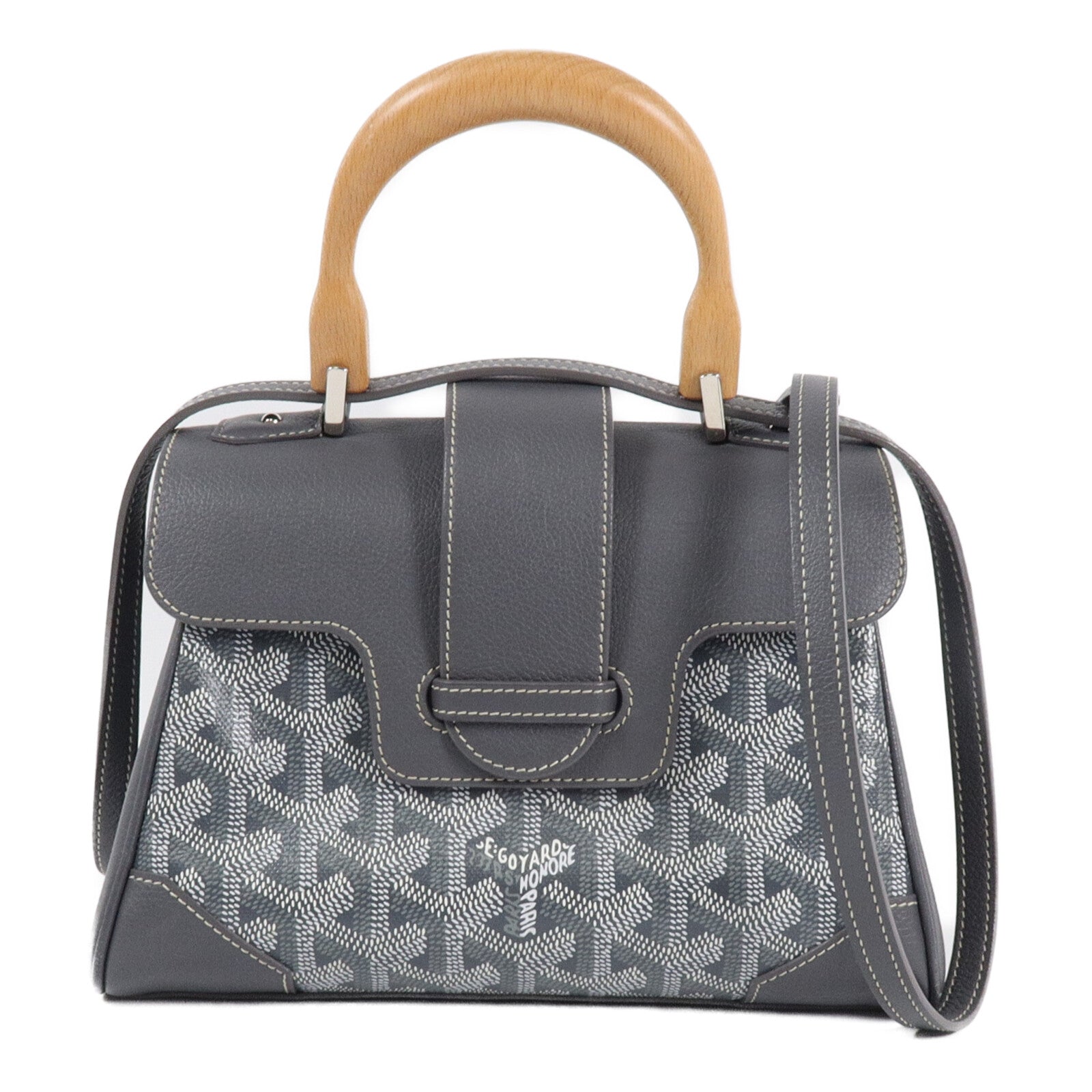 GOYARD 塗層帆布Saigon手挽肩背兩用袋