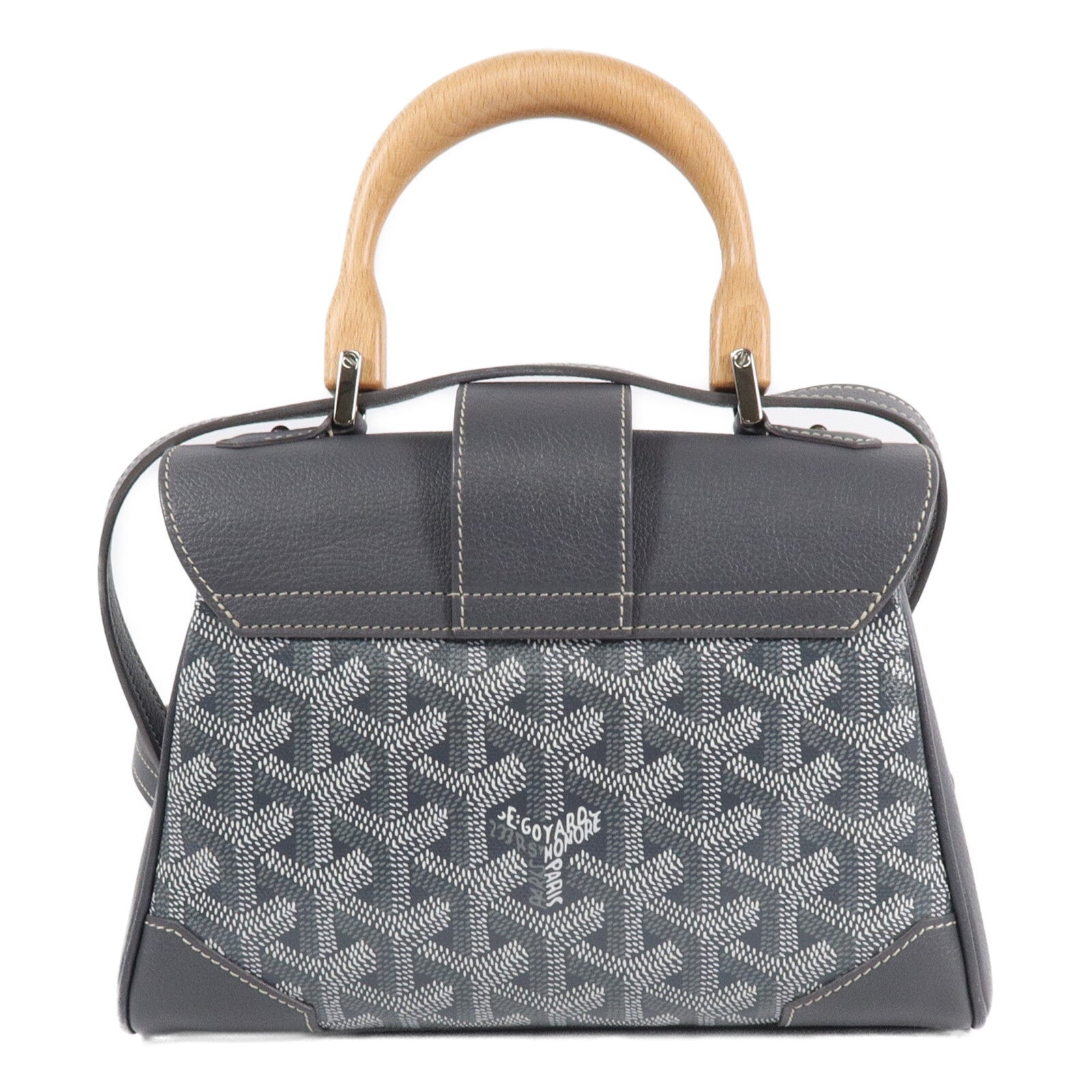 GOYARD 塗層帆布Saigon手挽肩背兩用袋