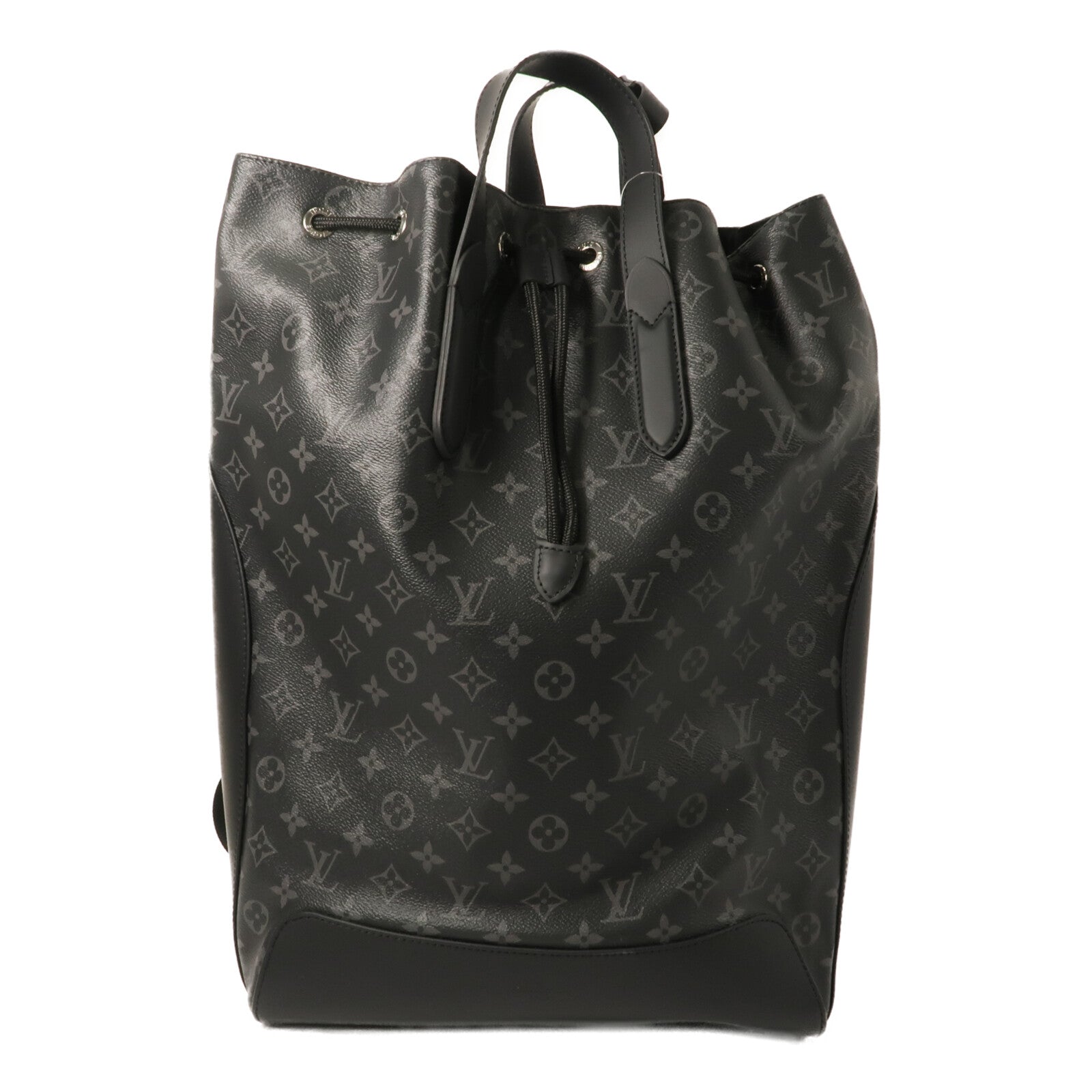 LOUIS VUITTON Monogram Eclipse Maxi Noe Sling背包