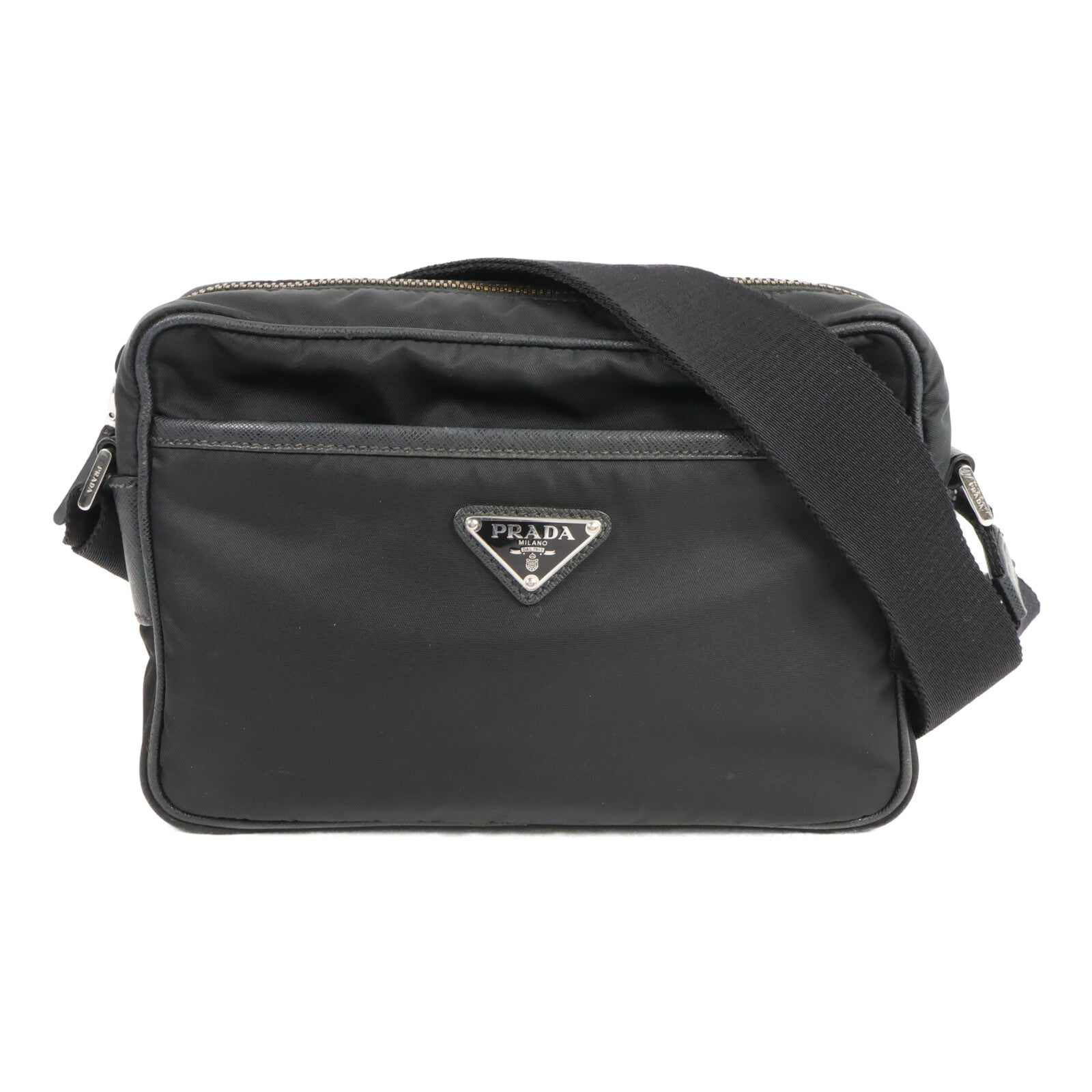 PRADA 尼龍Messenger Bag肩背袋