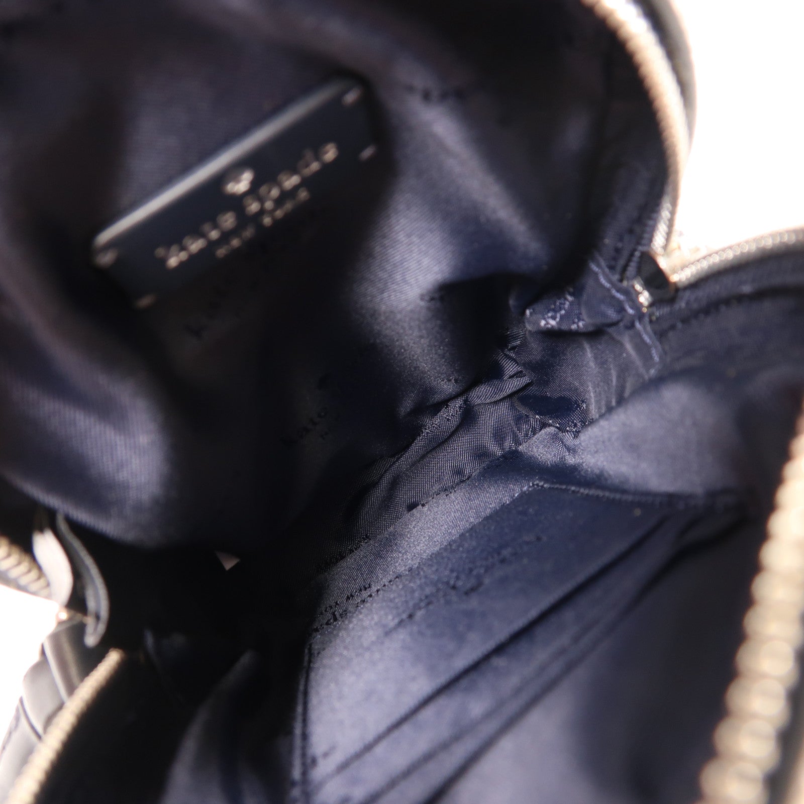 Kate Spade 塗層帆布Shoulder Bag銀扣肩背袋