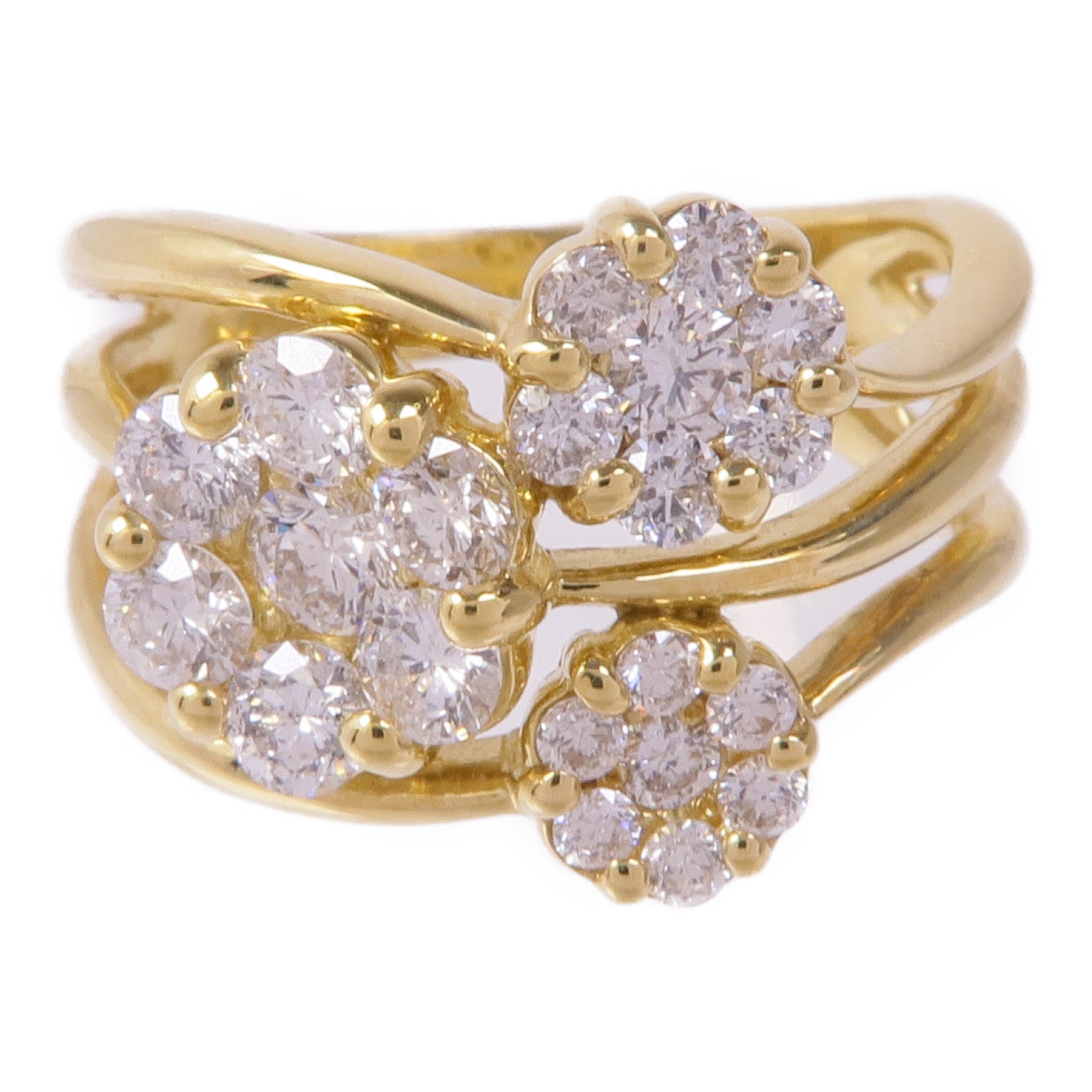 JEWELRY 18K黃金Diamond Ring鑽石戒指US#6