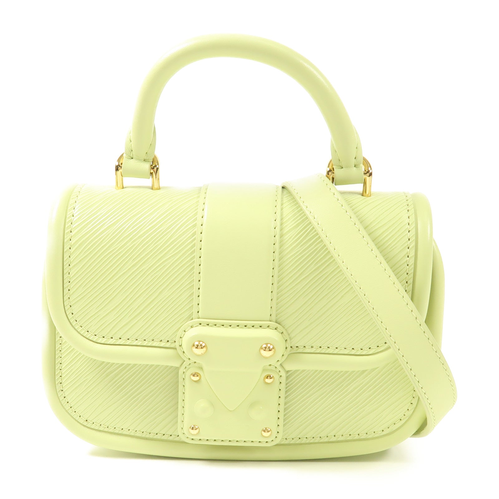 LOUIS VUITTON Epi Hide and Seek金扣手挽肩背兩用袋