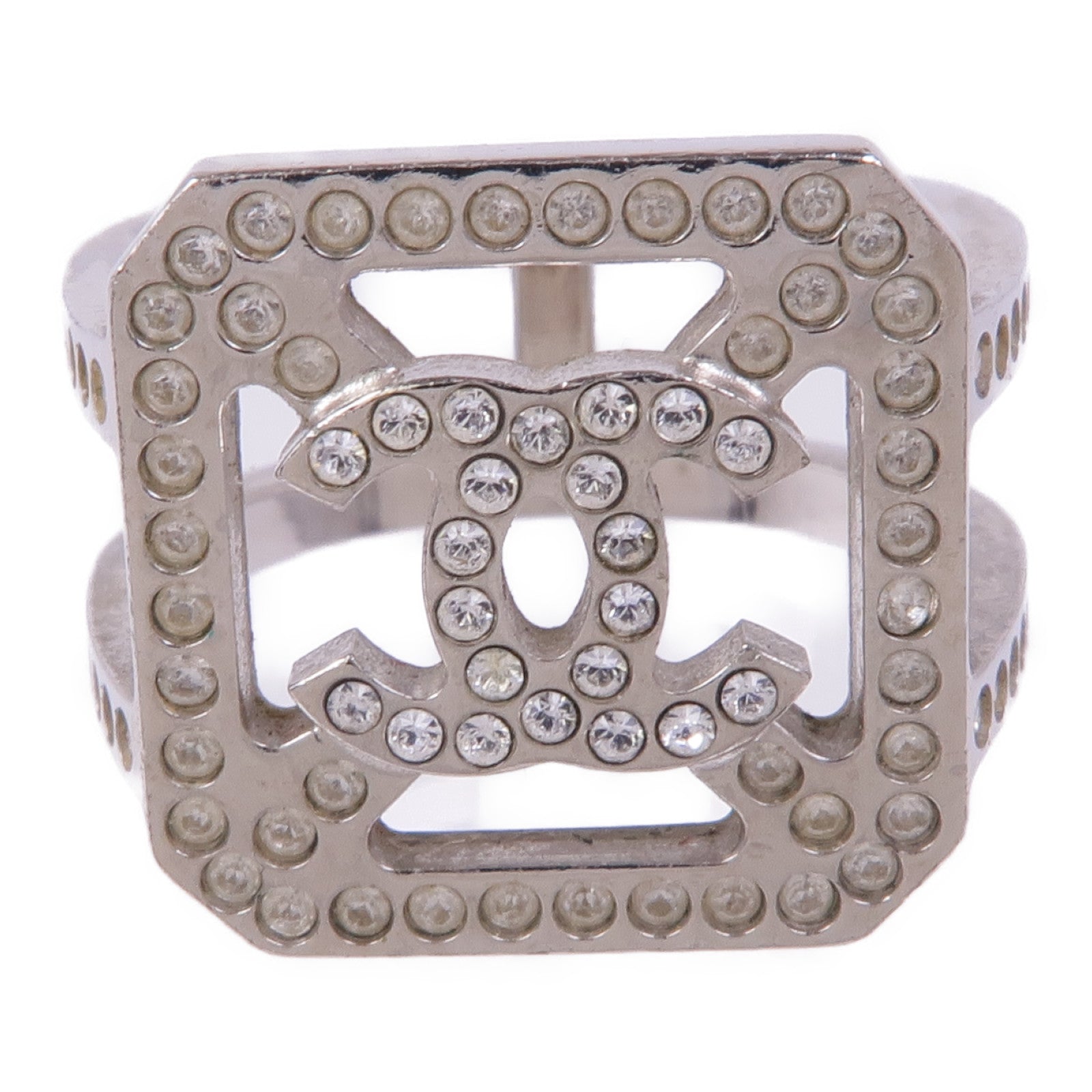 CHANEL 金屬Ring戒指US#6