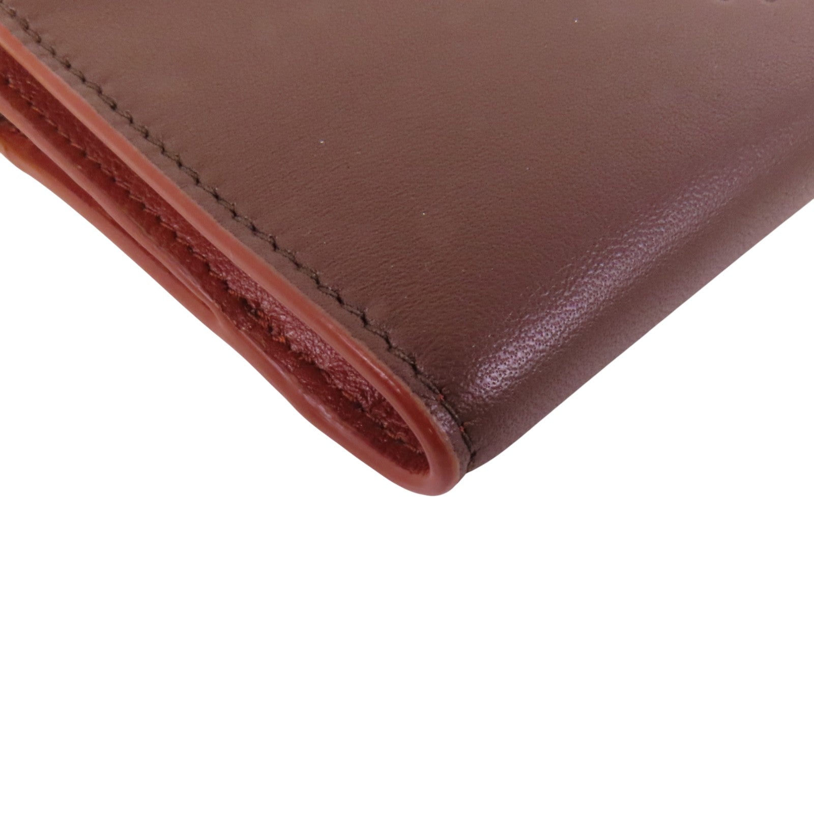 BOTTEGA VENETA 牛皮皮革Pocket Book Wallet金扣短錢包