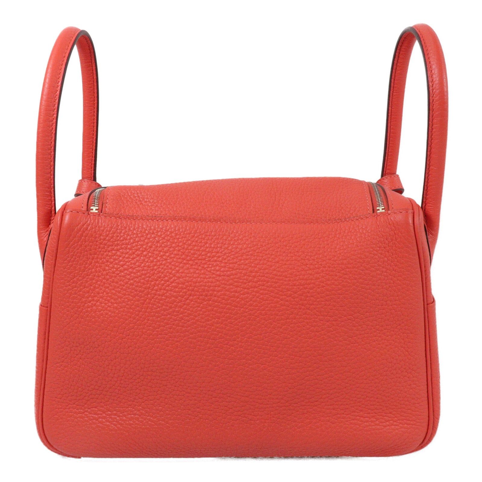 HERMES Clemence皮革Lindy 26手挽肩背兩用袋Rose Jaipur