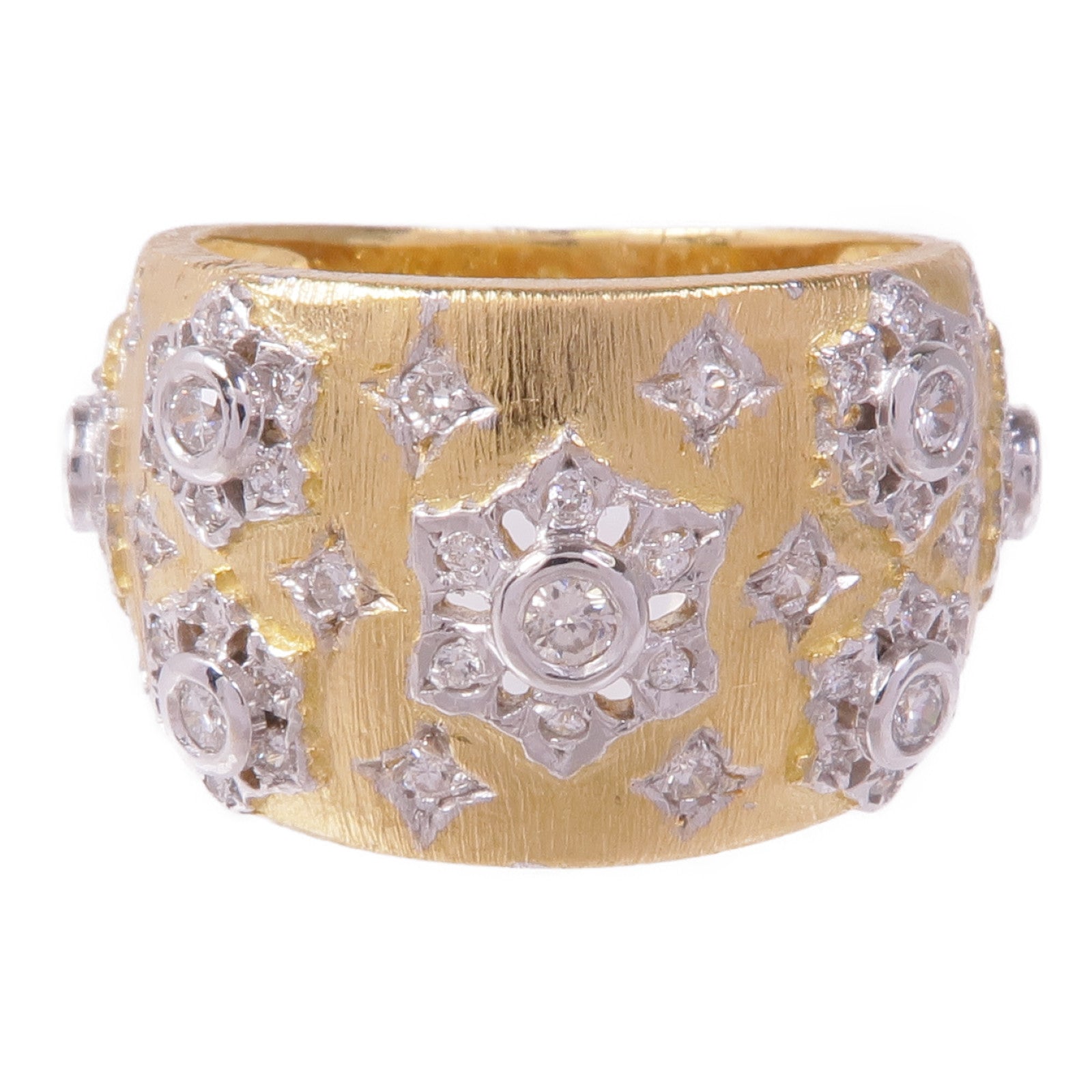 JEWELRY 18K黃金/白金Diamond Ring鑽石戒指US#5.25