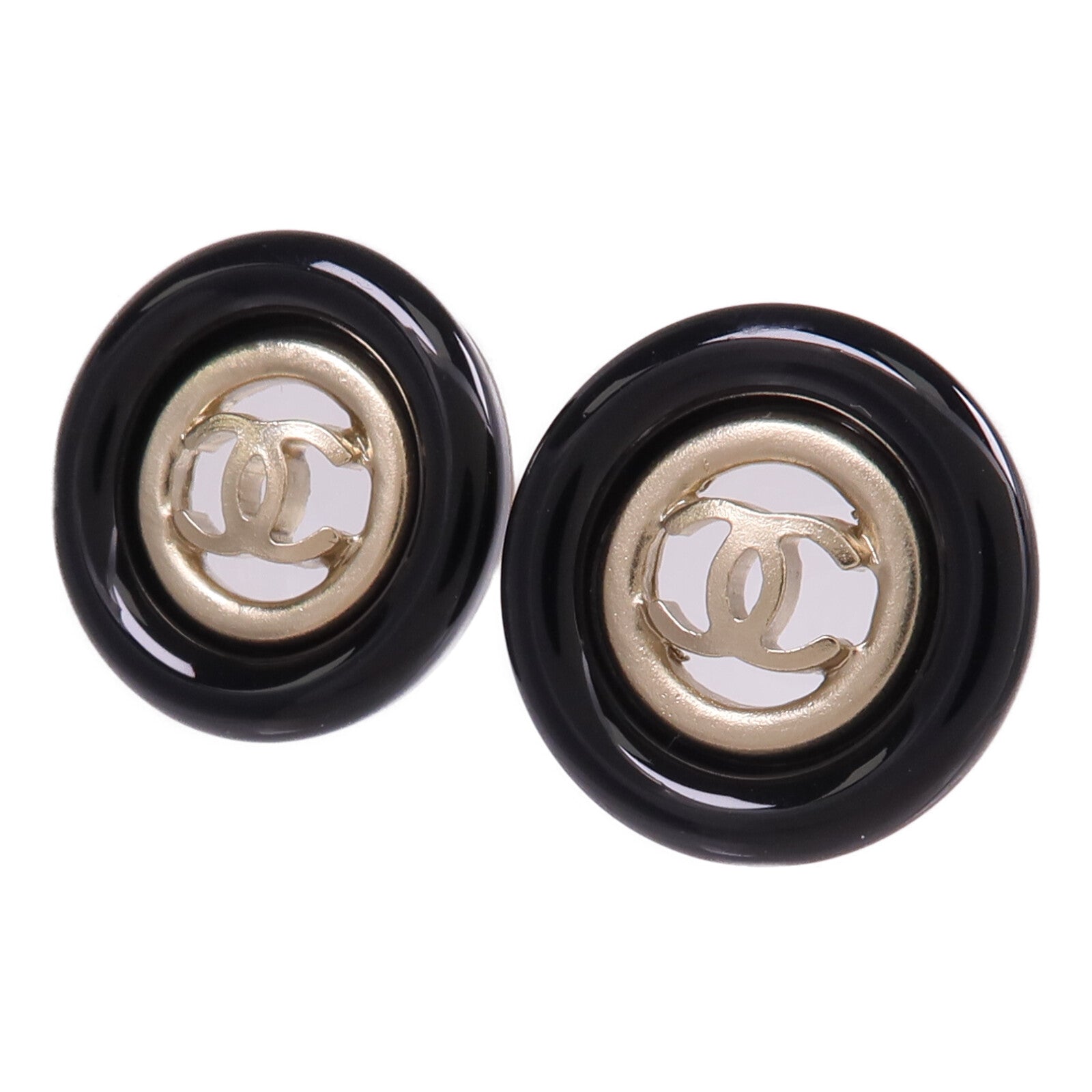 CHANEL PVC/金屬Earrings耳環