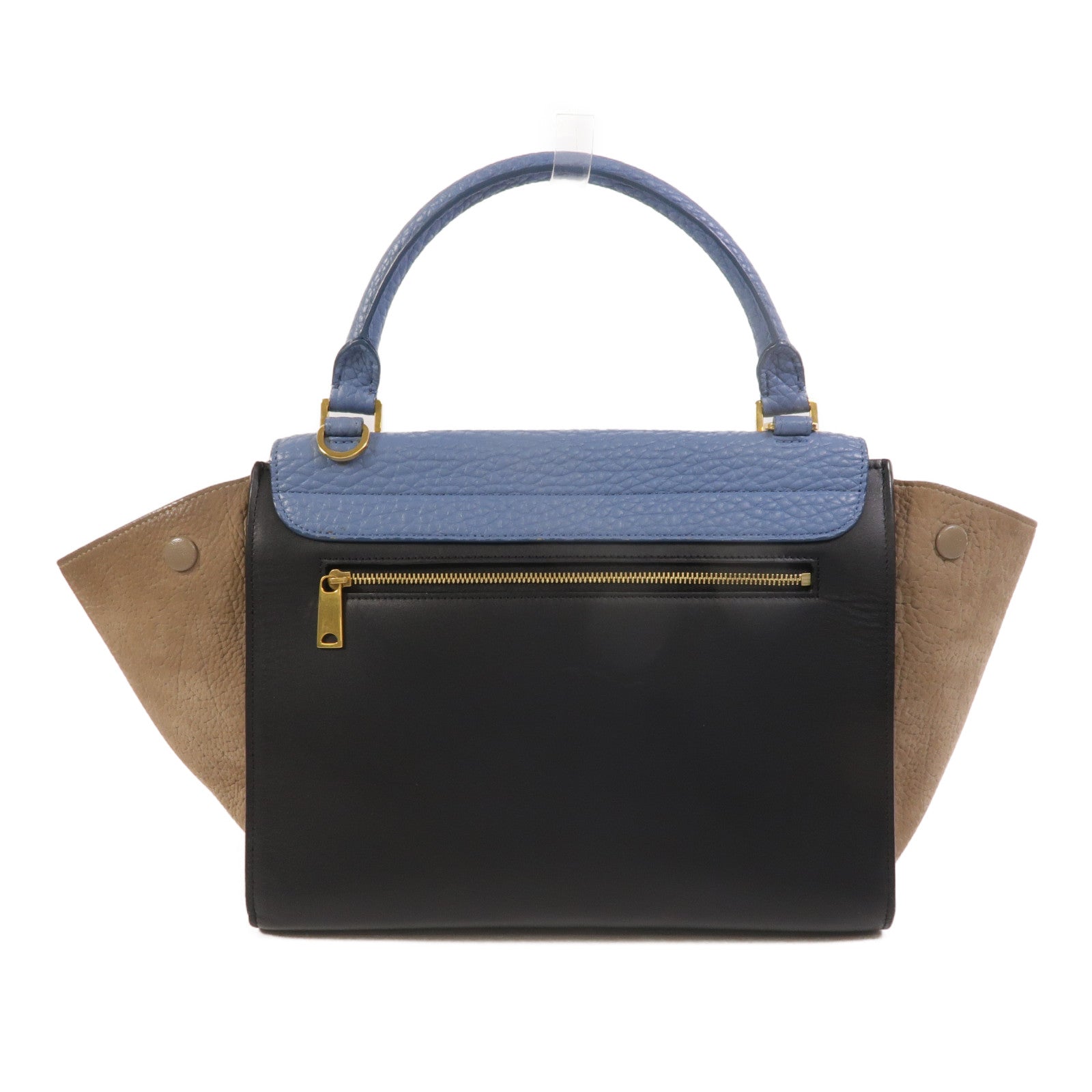 CELINE 牛皮皮革Trapeze手挽肩背兩用袋