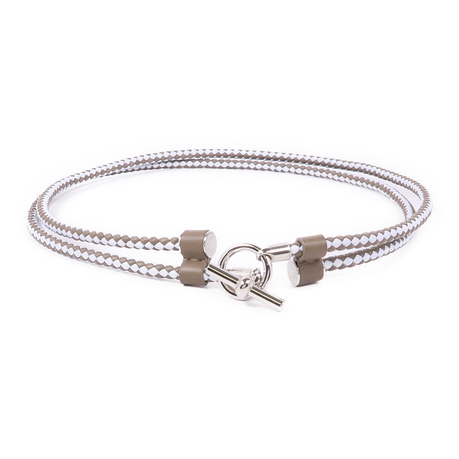 HERMES Belt Swift Leather Etoupe