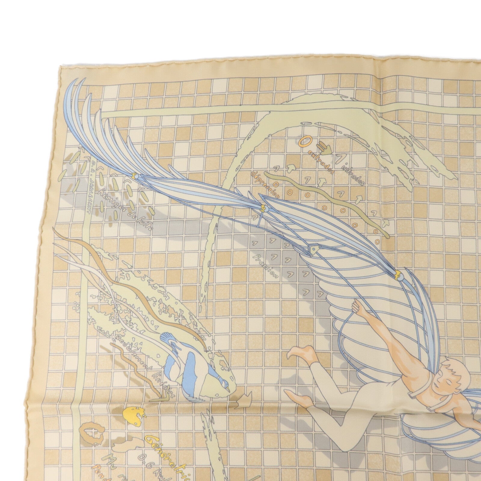 HERMES 絲質Scarf絲巾