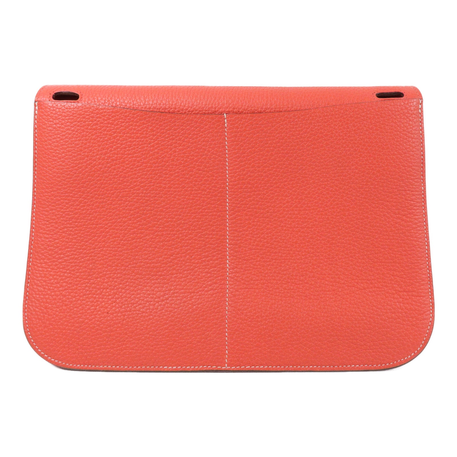 HERMES Clemence皮革Halzan 31手挽肩背兩用袋Rose Jaipur/Capucine