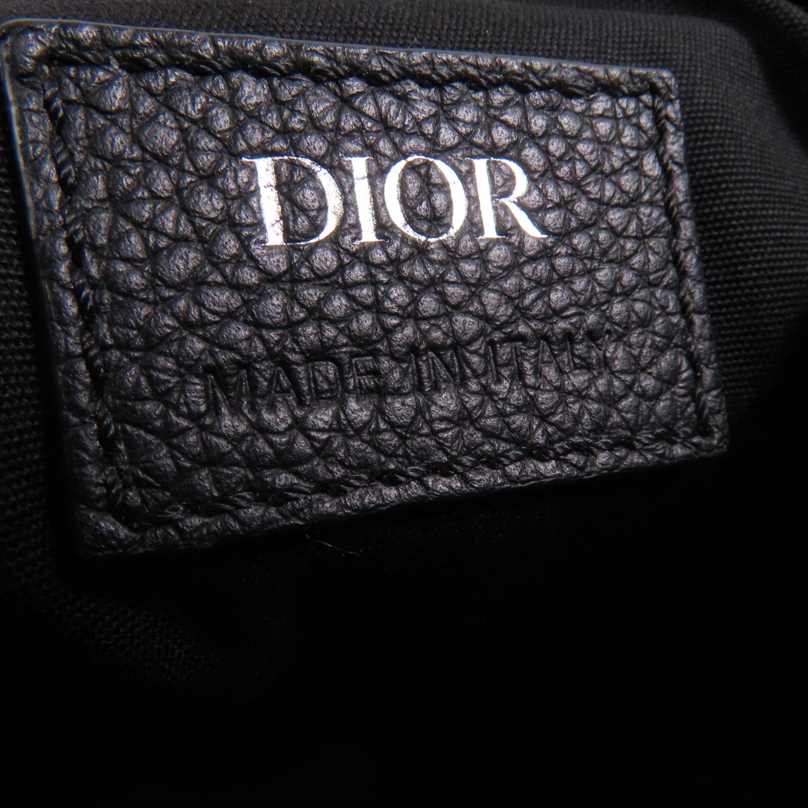 Dior CD Saddle Crossbody Bag 1ADPO093 Canvas Navy/Beige