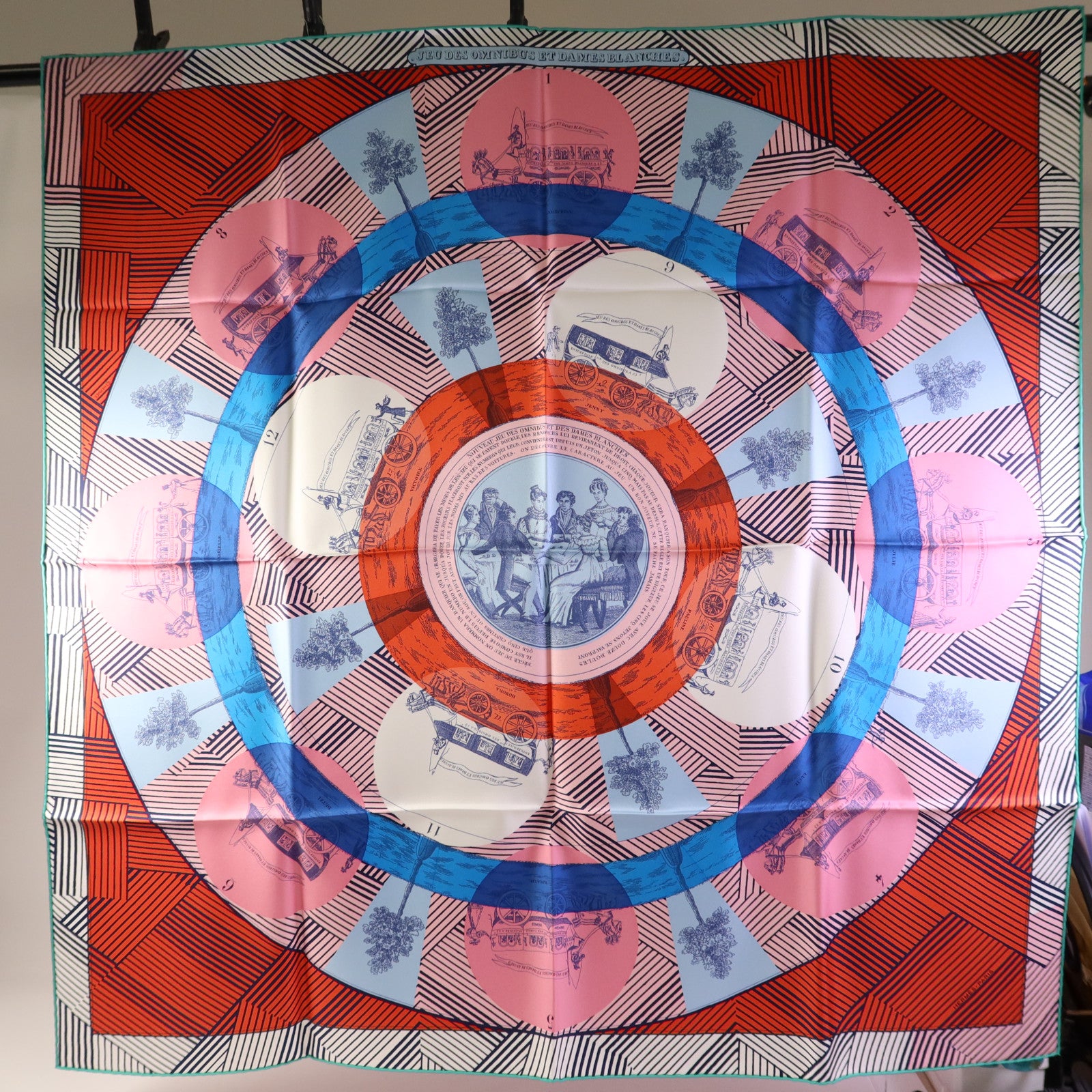 HERMES 絲質Scarf 90X90絲巾