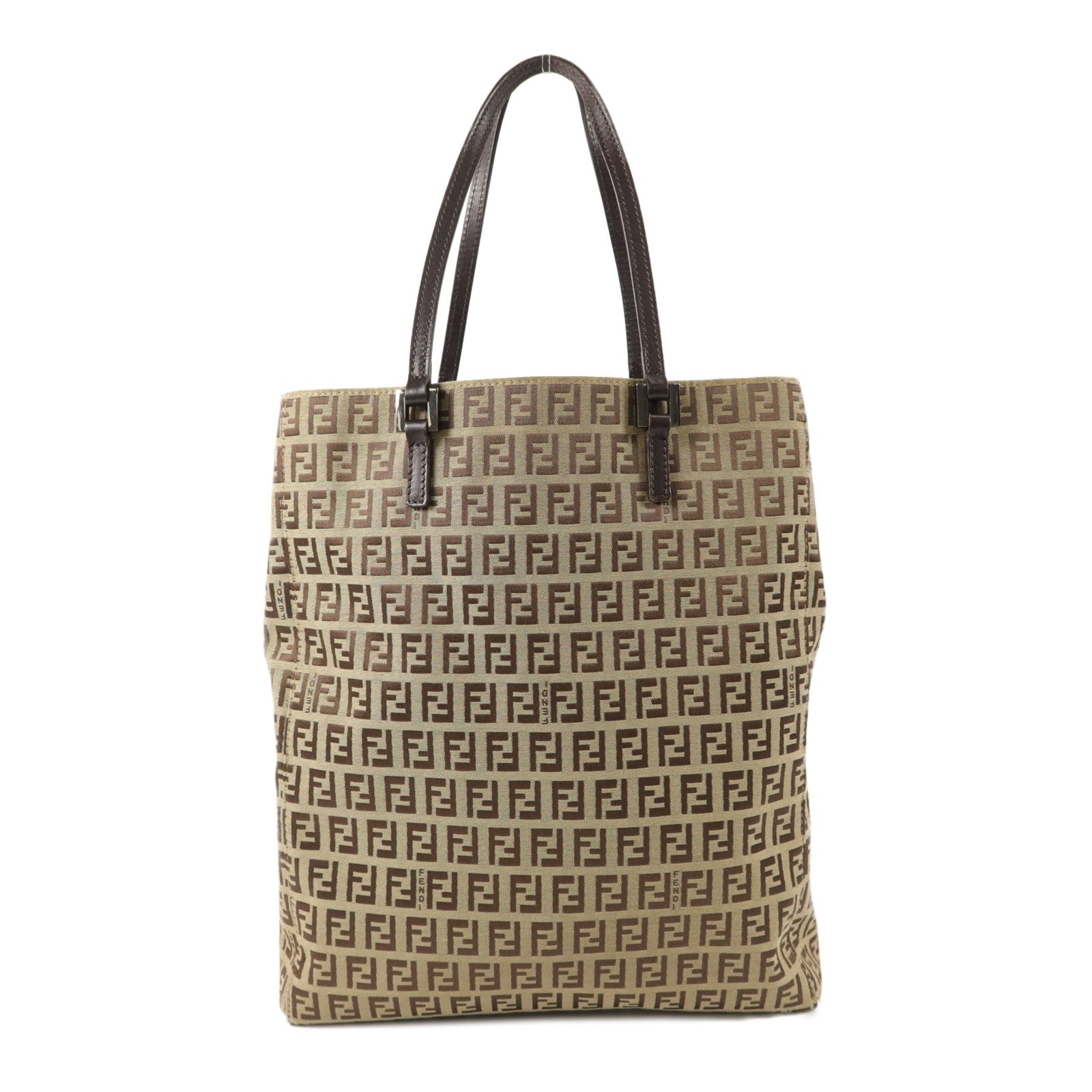 FENDI 牛皮皮革/帆布Vintage Hand Bag手挽袋