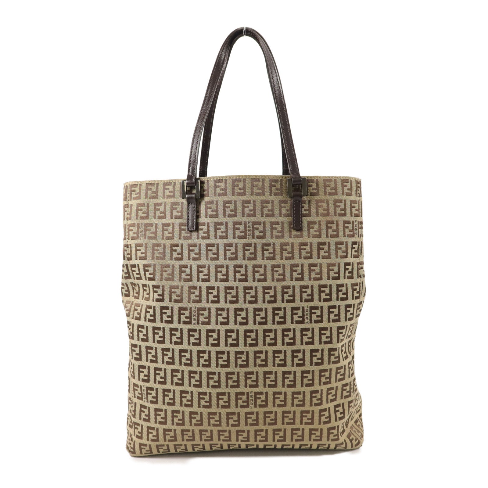 FENDI 牛皮皮革/帆布Vintage Hand Bag手挽袋