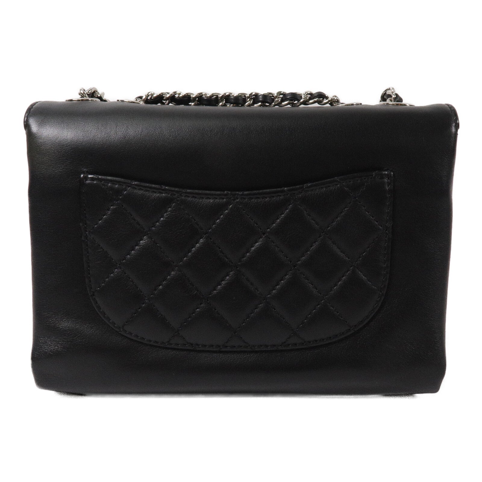CHANEL 羊皮皮革Chain Shoulder鏈帶肩背袋