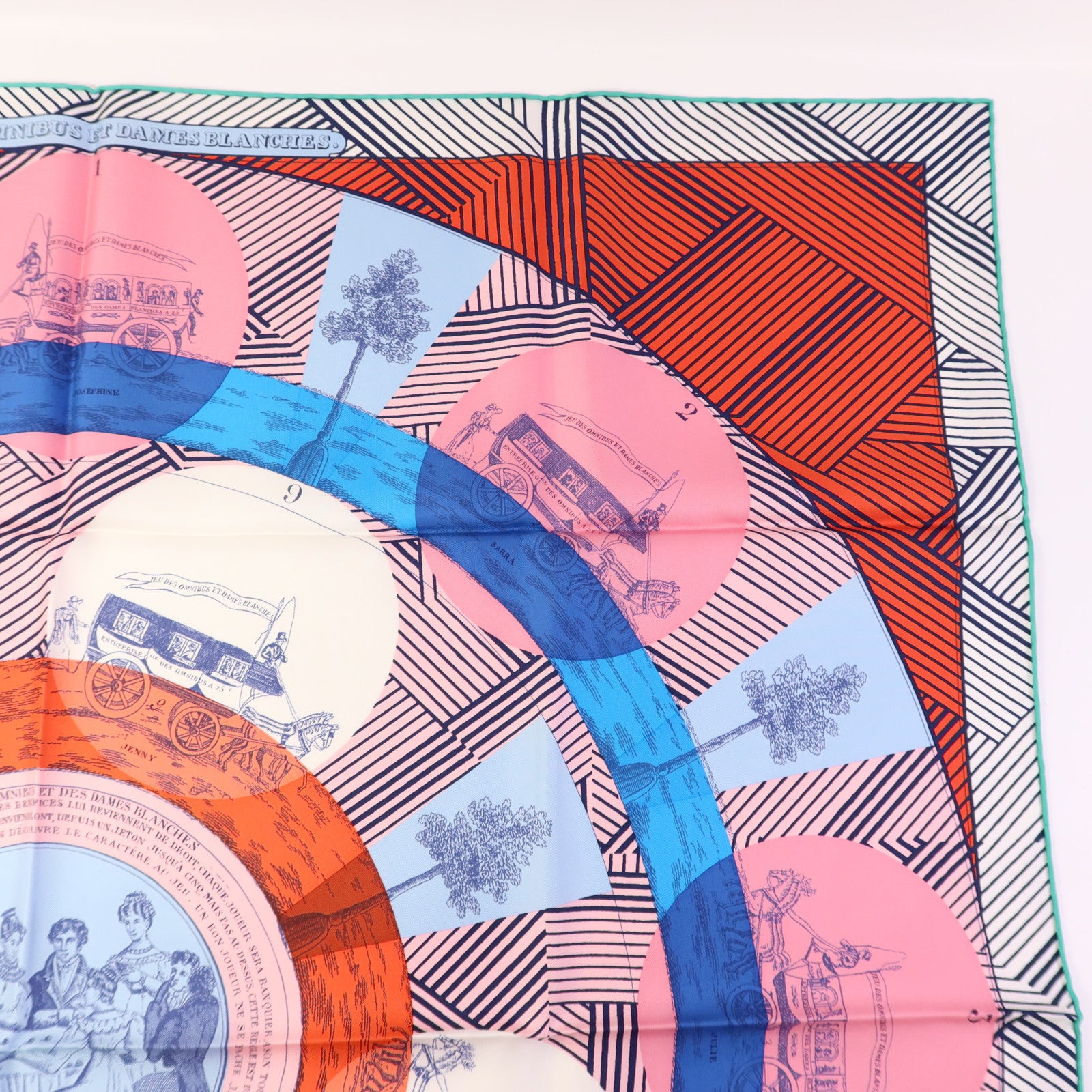 HERMES 絲質Scarf 90X90絲巾