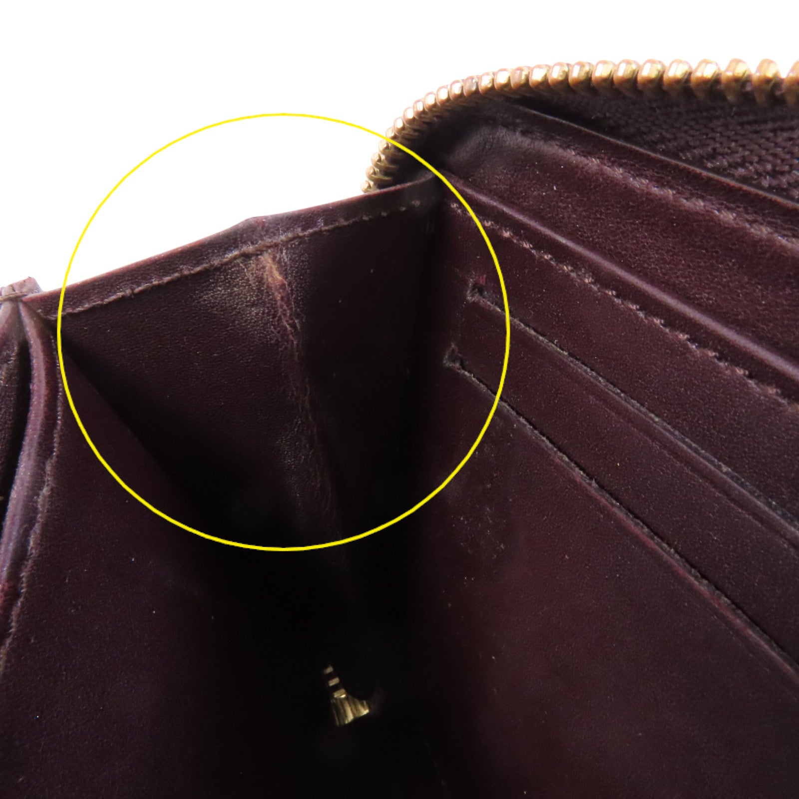 LOUIS VUITTON Monogram Vernis Zippy Coin Purse金扣拉鏈零錢包