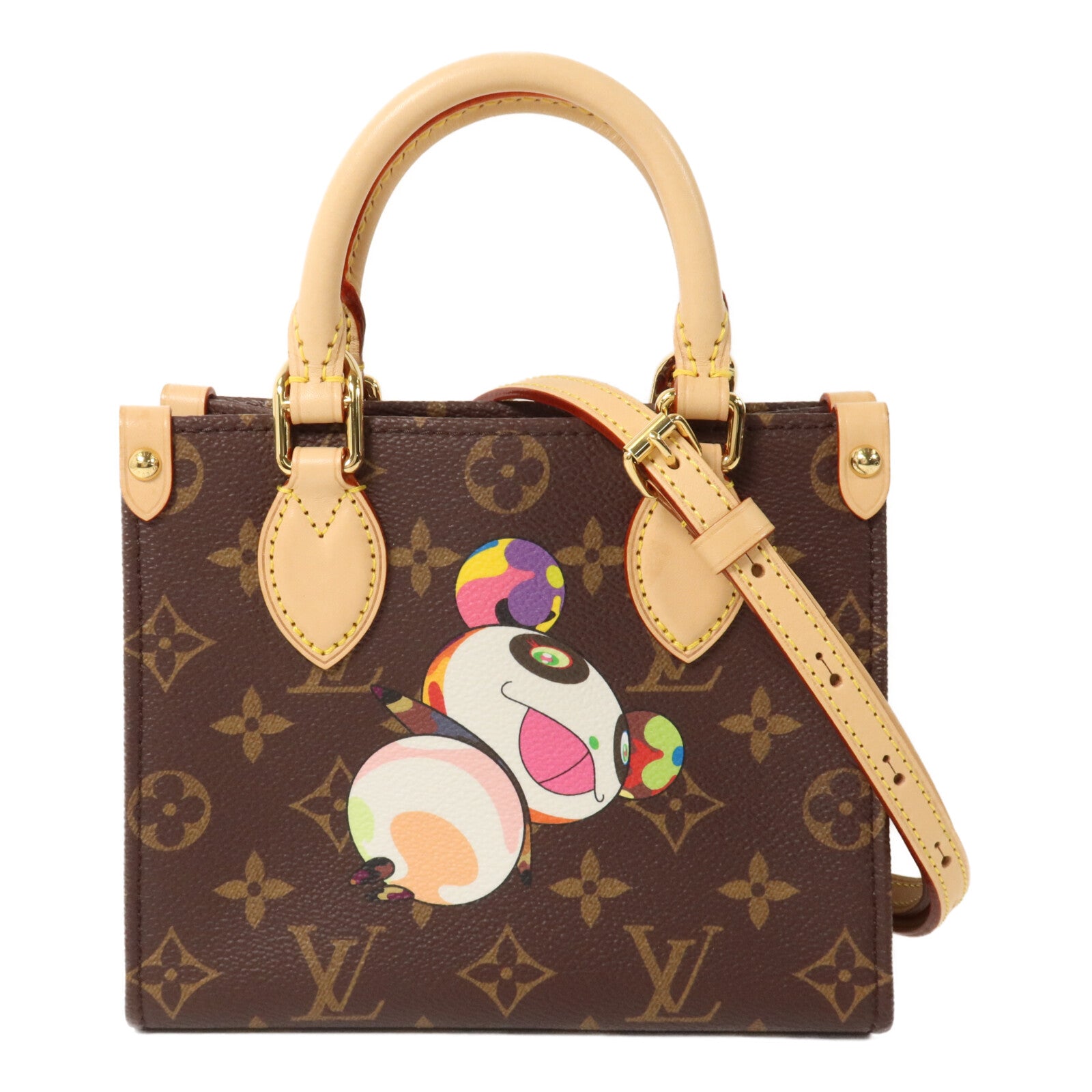 LOUIS VUITTON Monogram LV x TM On The Go BB手挽肩背兩用袋