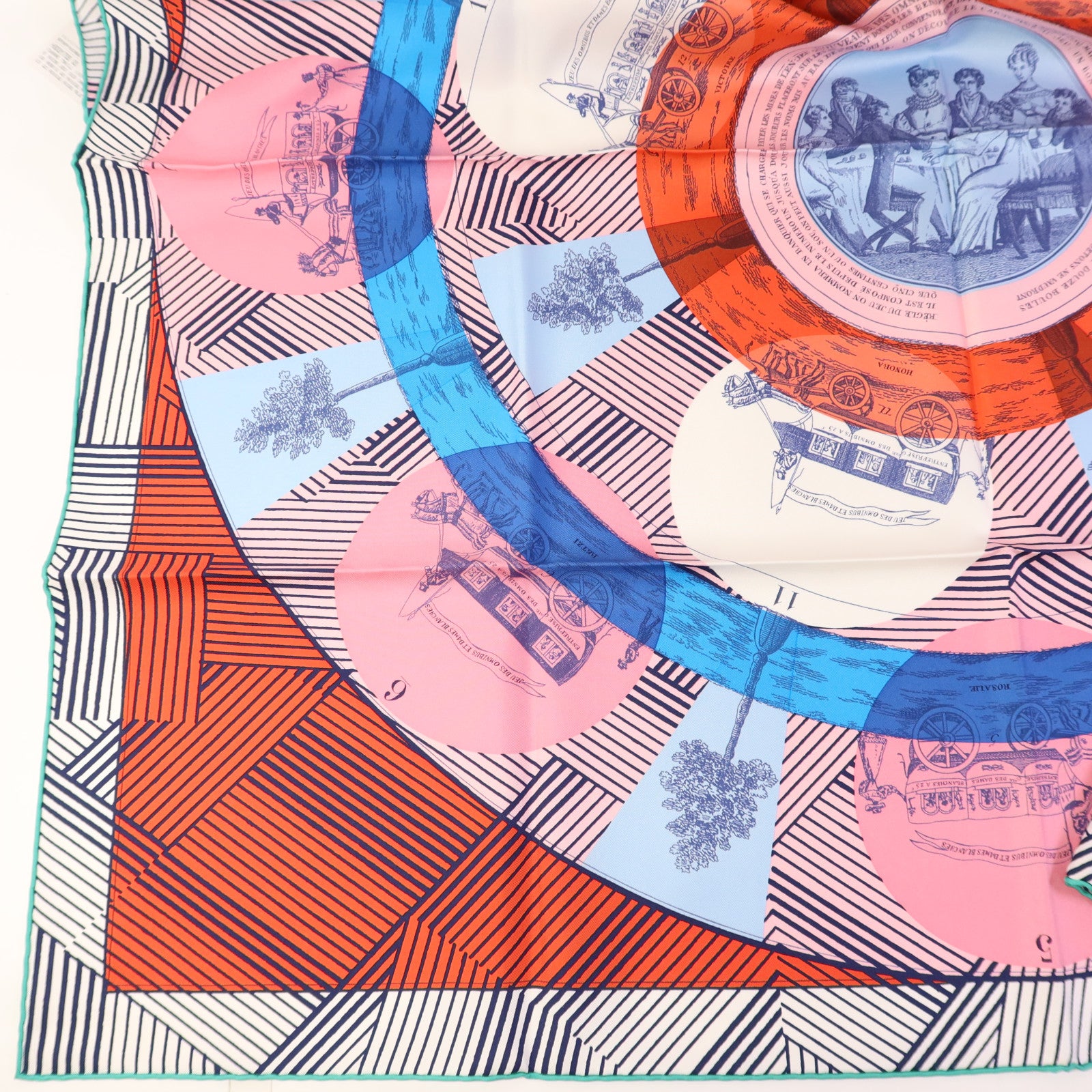 HERMES 絲質Scarf 90X90絲巾