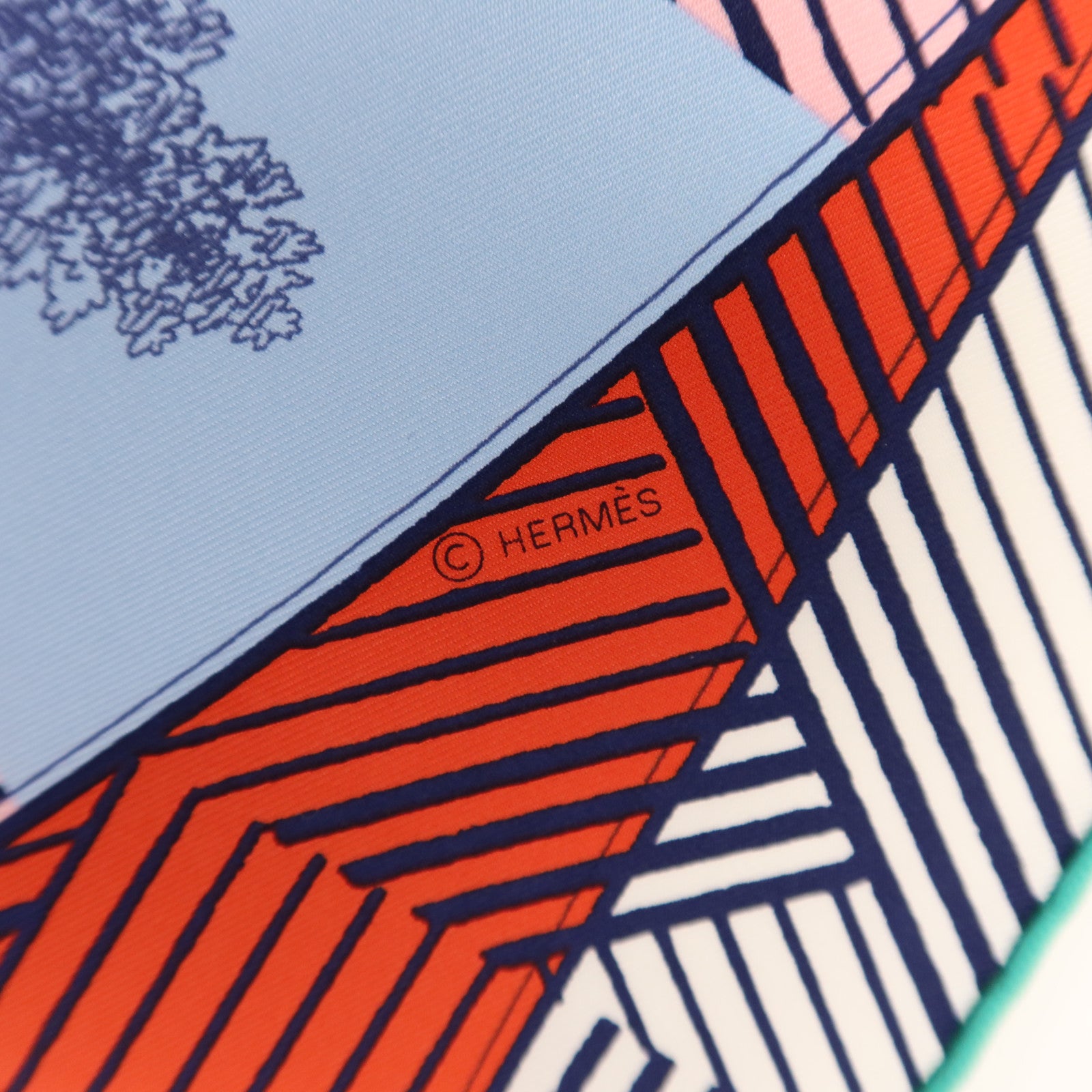 HERMES 絲質Scarf 90X90絲巾