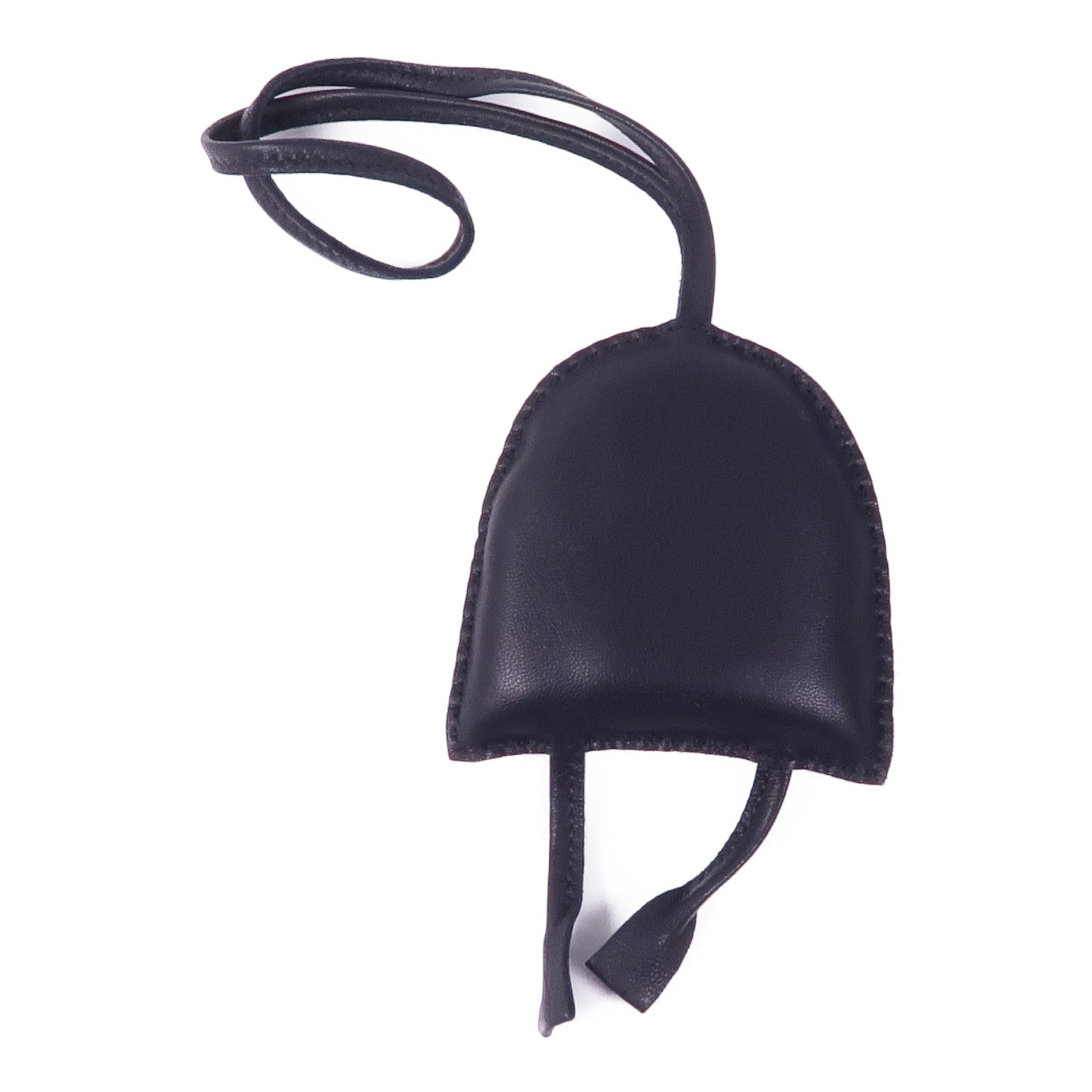 HERMES 水牛角/Milo皮革Charm掛飾Nior