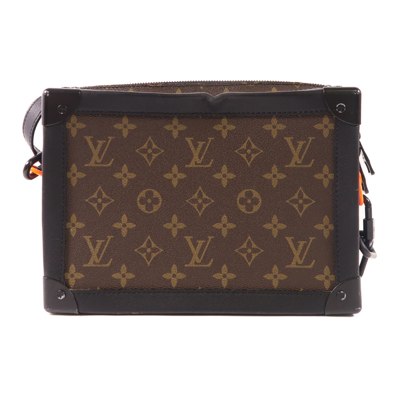 LOUIS VUITTON LV Soft Trunk Shoulder Bag M44427 Monogram Solar Brown