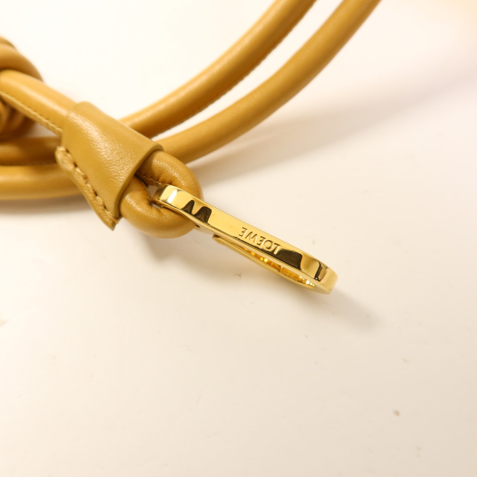 LOEWE 羊皮皮革Medium Flamenco Purse金扣肩背袋