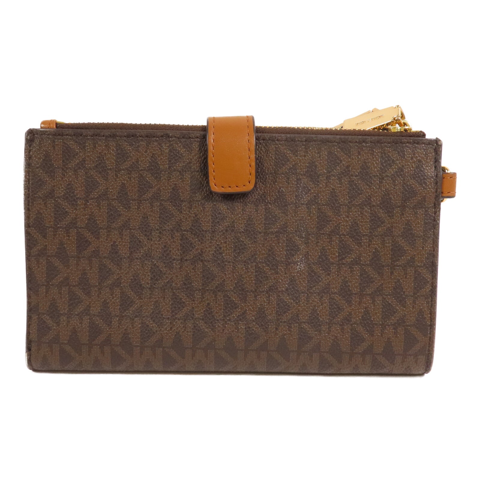 Michael Kors 塗層帆布Long Wallet金扣長錢包