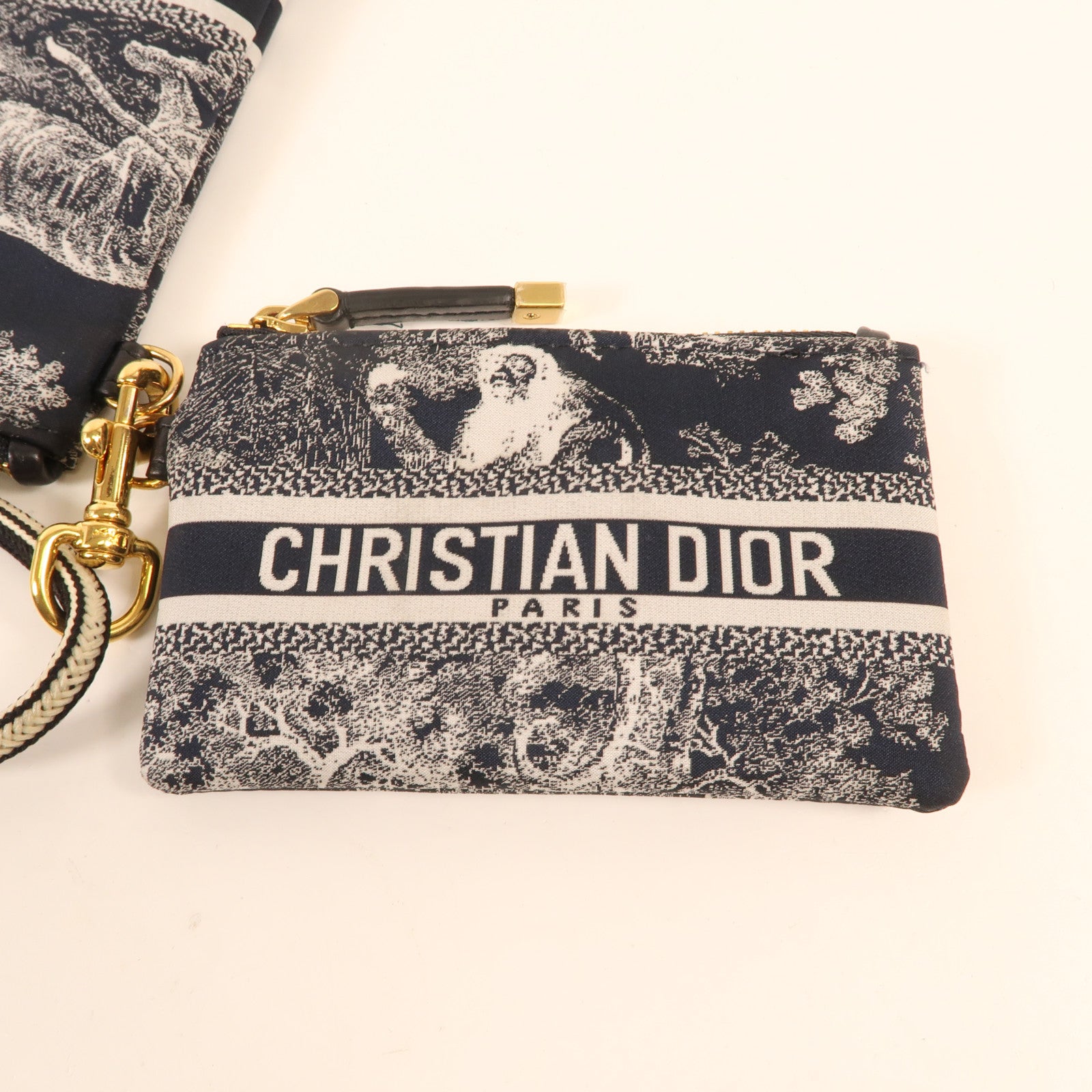 Dior 尼龍Phone Case金扣肩背袋