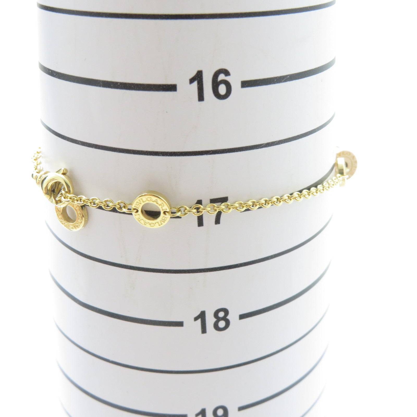 BVLGARI 18K黃金/白金/玫瑰金B-zero1 Three Element Bracelet手鏈