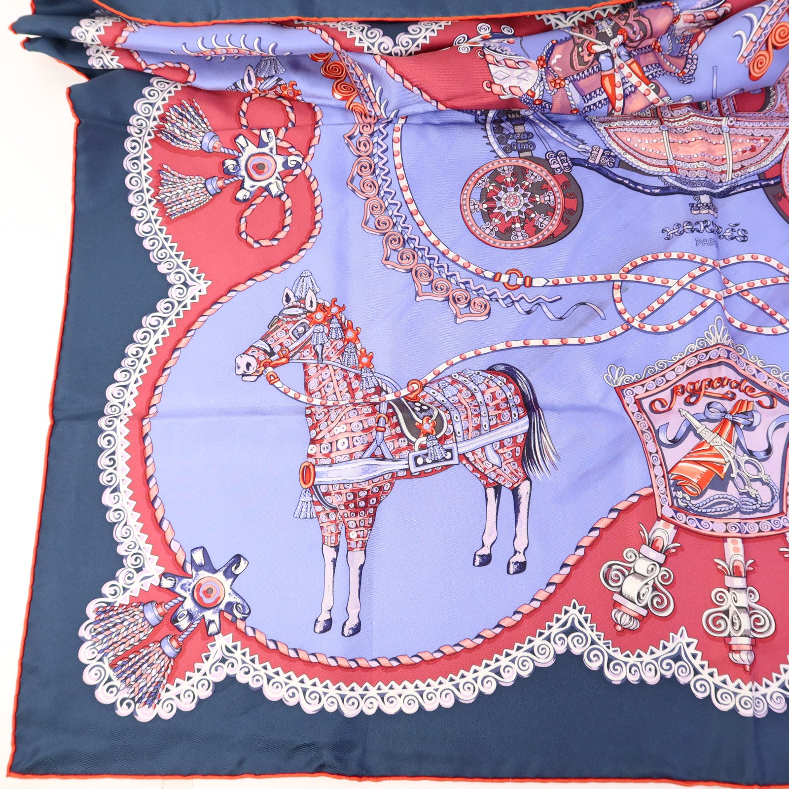 HERMES 絲質Scarf 90X90絲巾