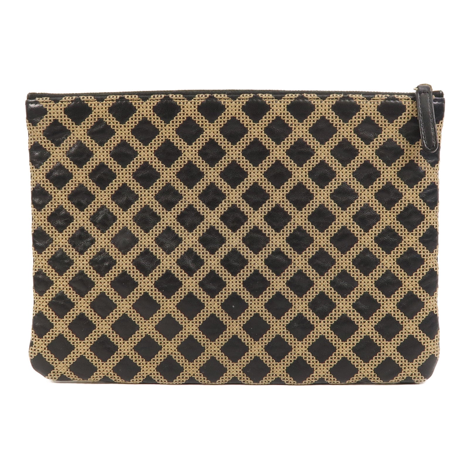 CHANEL 羊皮皮革Clutch金扣手拿包