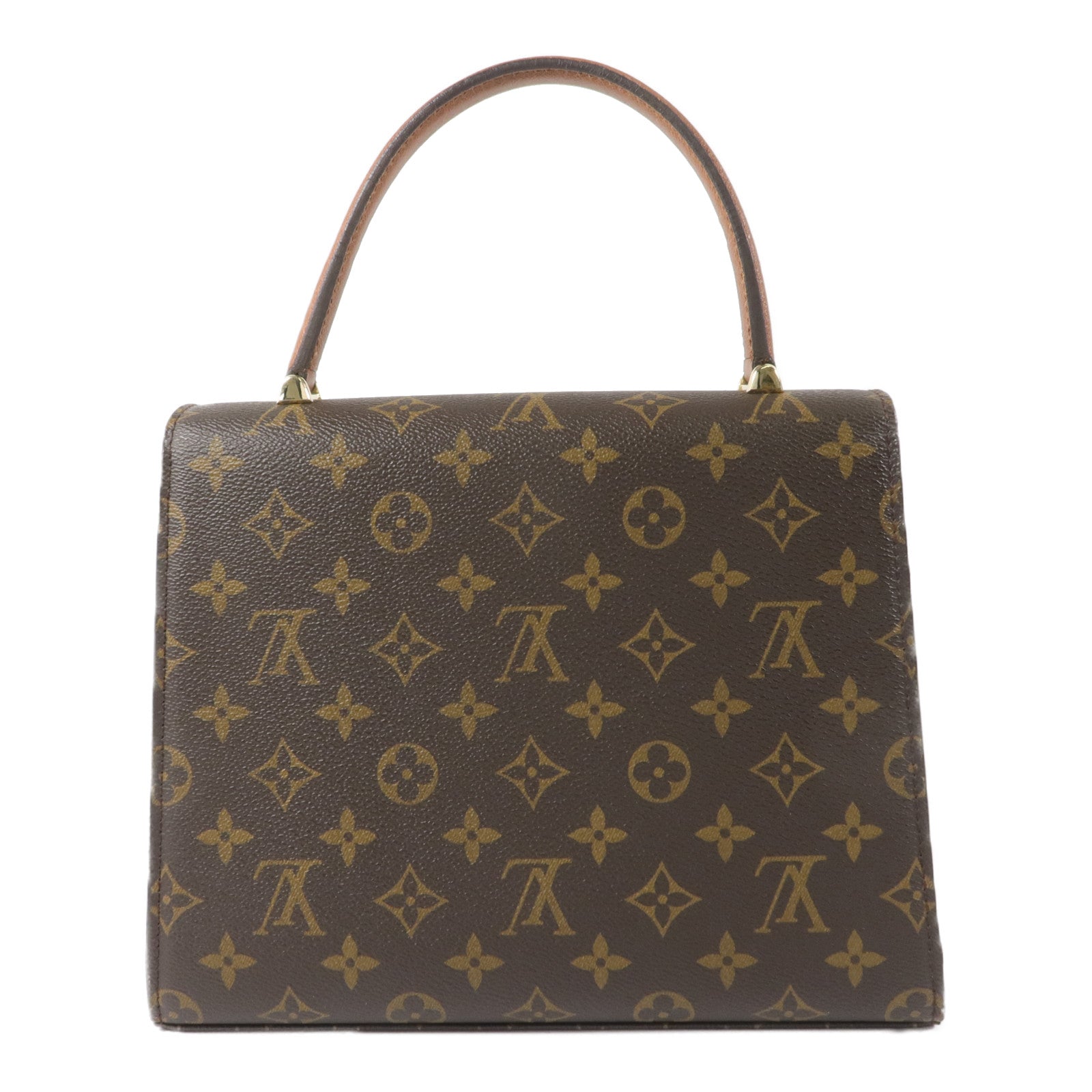 LOUIS VUITTON Monogram Malesherbes金扣手挽袋