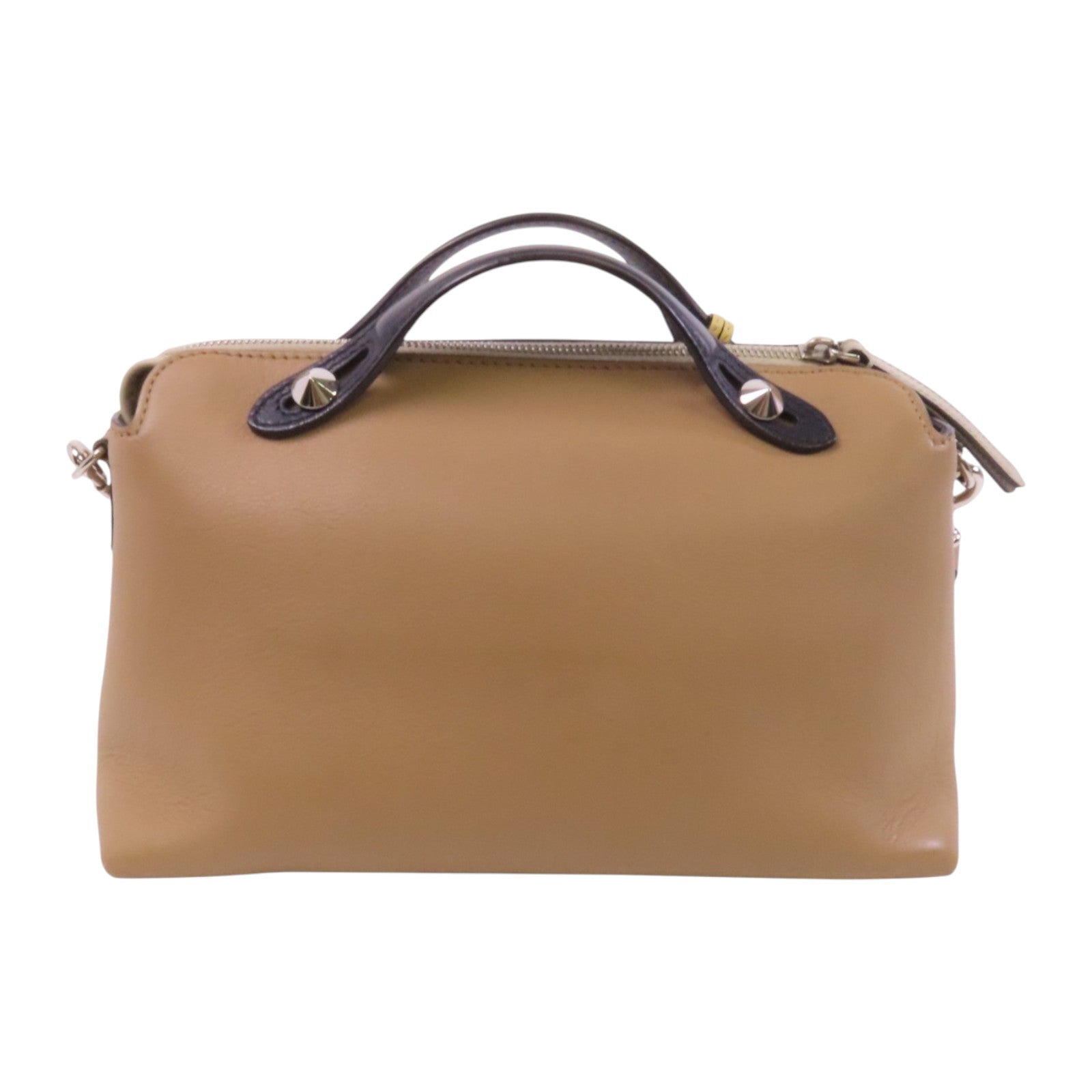 FENDI 牛皮皮革By The Way銀扣手挽肩背兩用袋